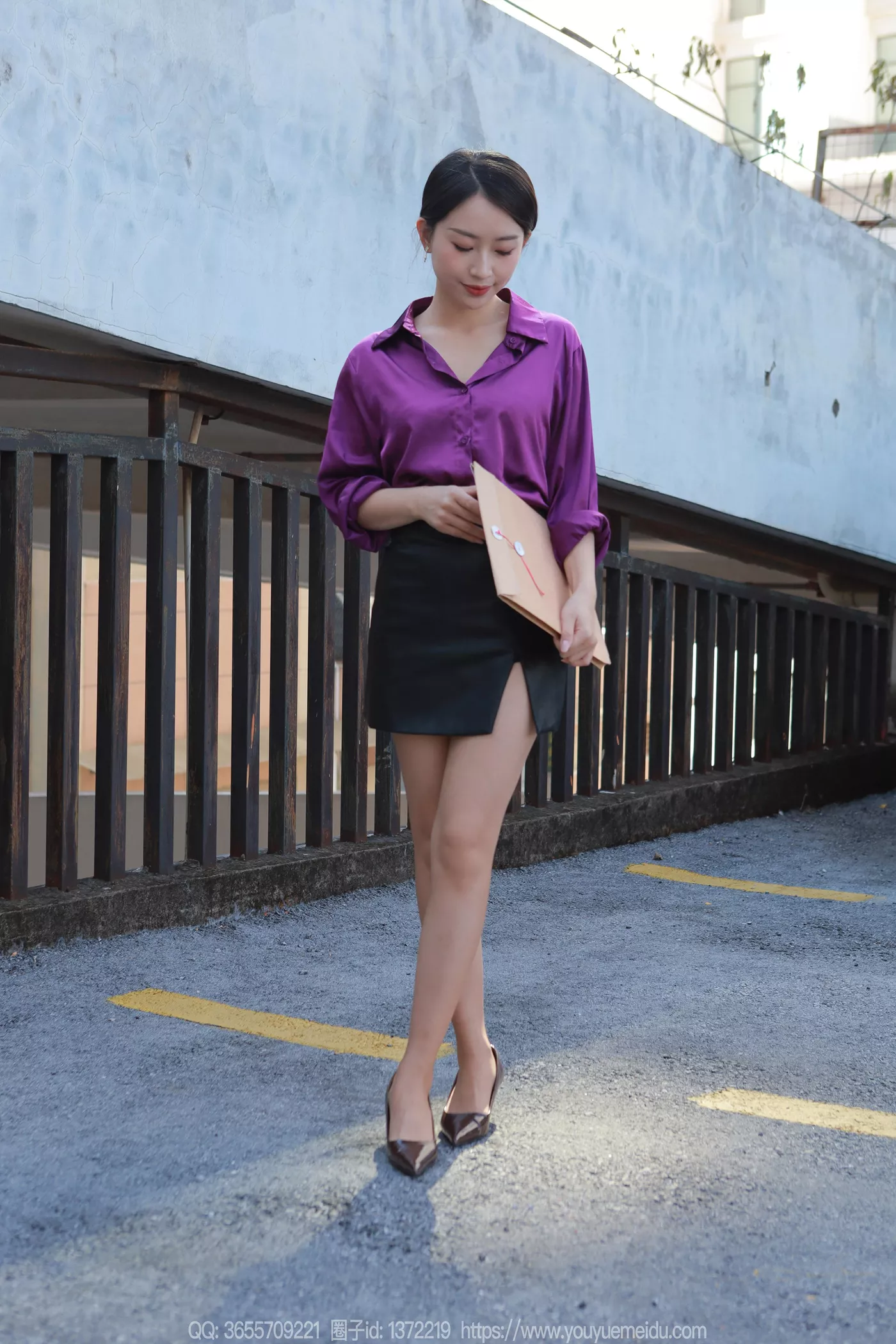 图片[63]-[IESS异思趣向] 2024.12.11 丝享家1921：小婕《紫色韵味》[92P] – 速更版-美库