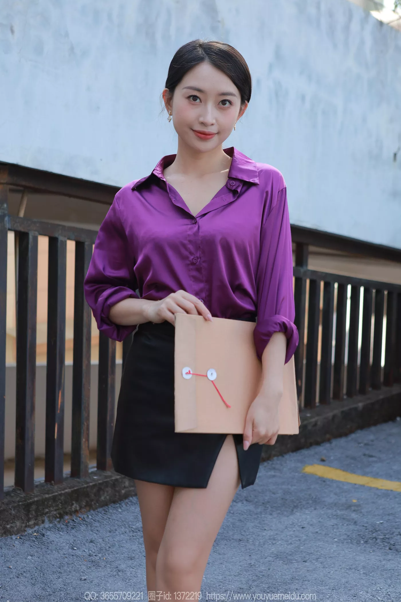 图片[64]-[IESS异思趣向] 2024.12.11 丝享家1921：小婕《紫色韵味》[92P] – 速更版-美库