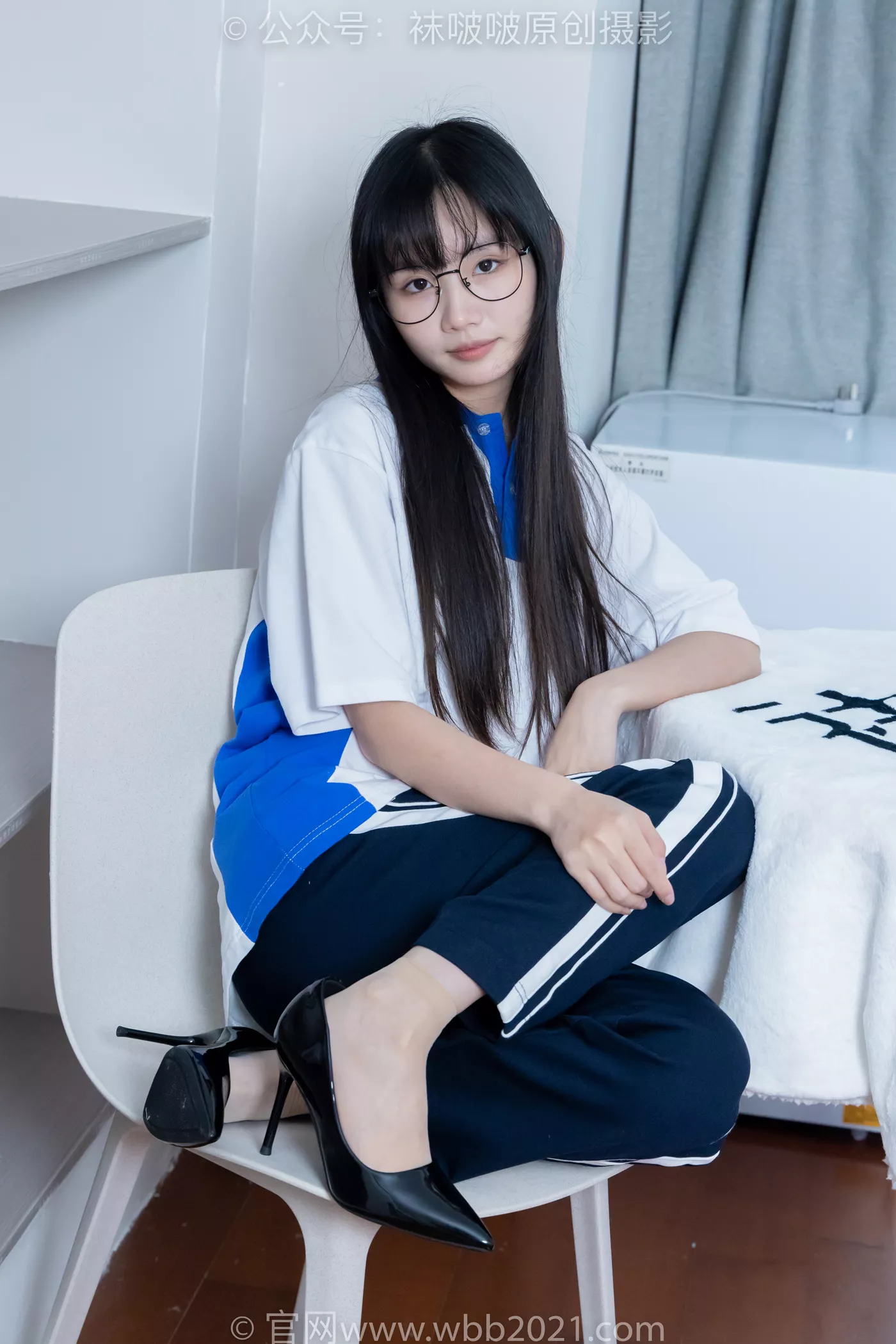 图片[79]-[BoBoSocks袜啵啵]NO.471 甜甜圈-高跟鞋、黑丝、短肉丝、裸足、校服裤里丝[150P] – 速更版-美库