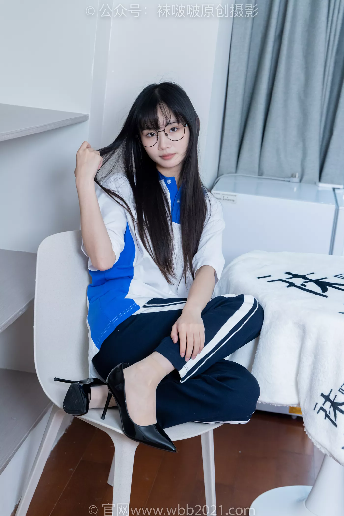 图片[80]-[BoBoSocks袜啵啵]NO.471 甜甜圈-高跟鞋、黑丝、短肉丝、裸足、校服裤里丝[150P] – 速更版-美库