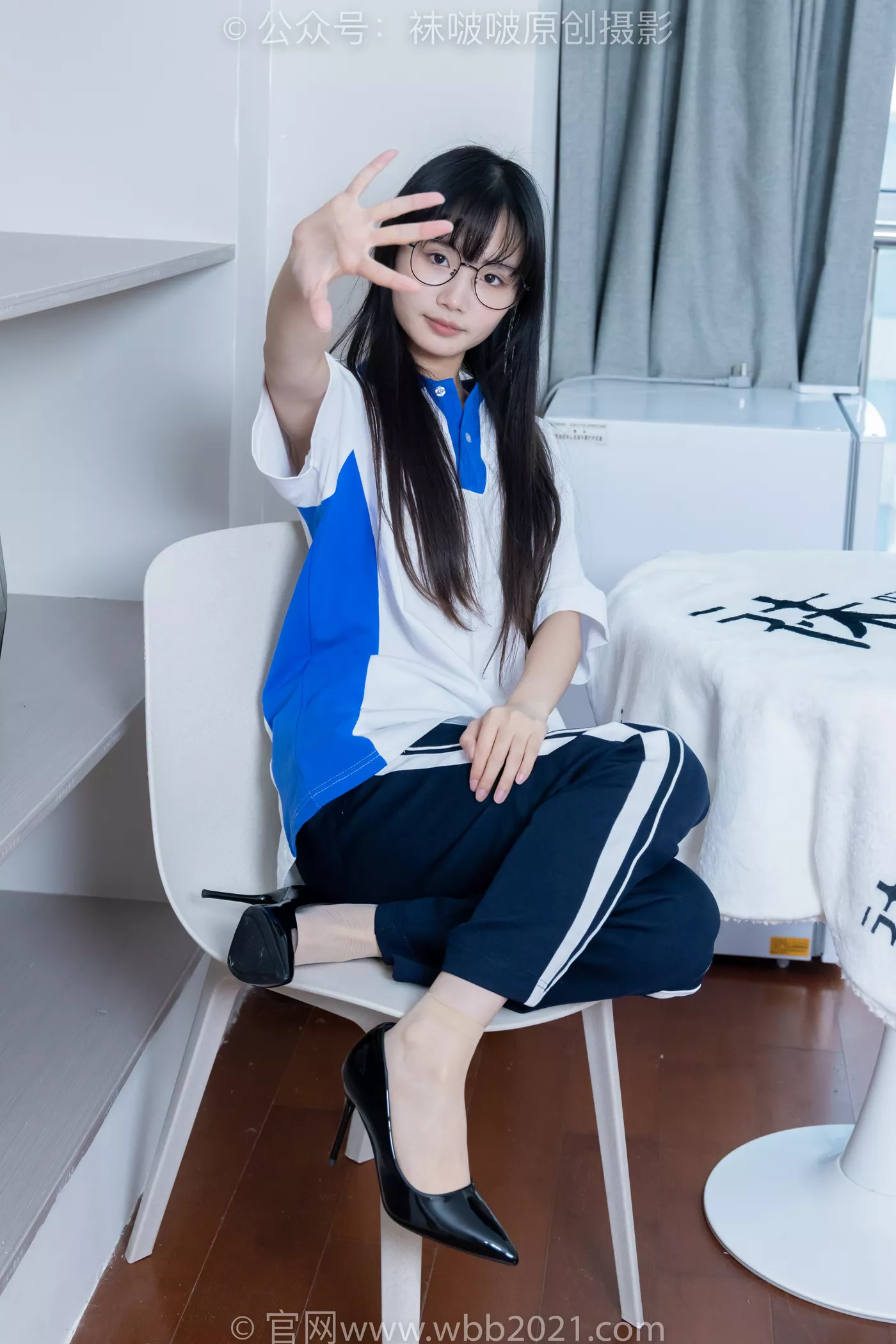 图片[82]-[BoBoSocks袜啵啵]NO.471 甜甜圈-高跟鞋、黑丝、短肉丝、裸足、校服裤里丝[150P] – 速更版-美库