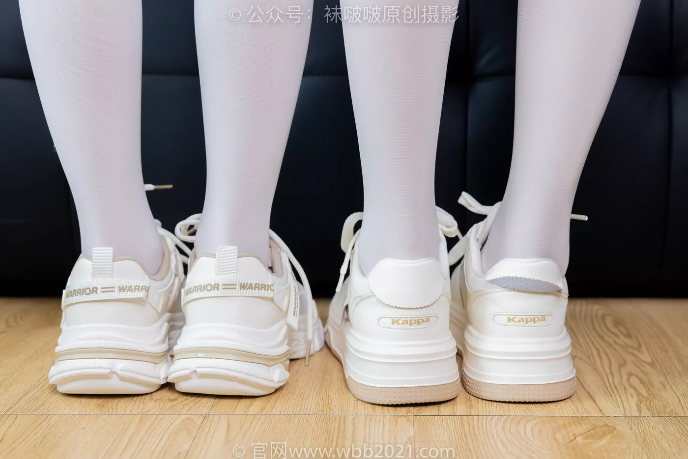 图片[48]-[BoBoSocks袜啵啵]NO.472 小甜豆甜甜圈-两双运动鞋、厚白丝大腿袜、裸足、两位模特丝袜和裸足踩奶油蛋糕剧情[119P] – 速更版-美库