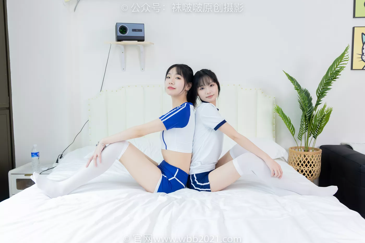 图片[84]-[BoBoSocks袜啵啵]NO.472 小甜豆甜甜圈-两双运动鞋、厚白丝大腿袜、裸足、两位模特丝袜和裸足踩奶油蛋糕剧情[119P] – 速更版-美库