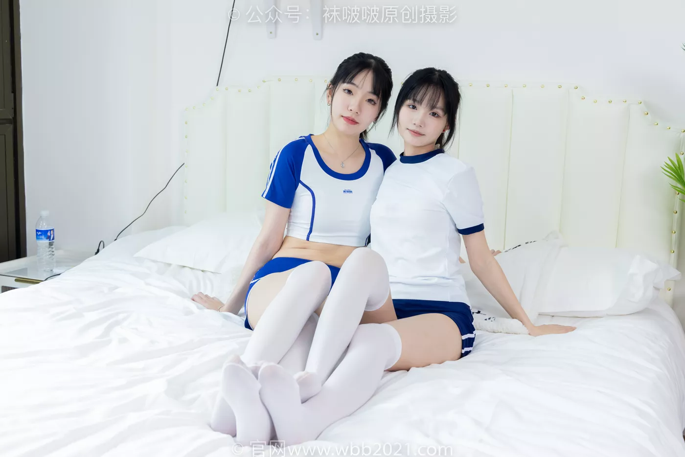 图片[95]-[BoBoSocks袜啵啵]NO.472 小甜豆甜甜圈-两双运动鞋、厚白丝大腿袜、裸足、两位模特丝袜和裸足踩奶油蛋糕剧情[119P] – 速更版-美库