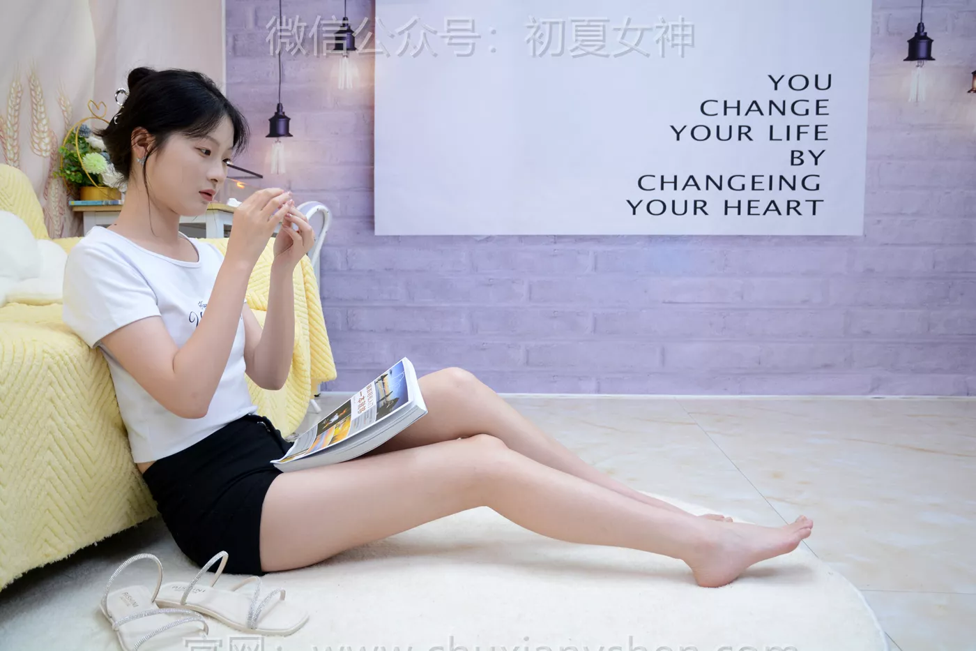 图片[96]-初夏女神 NO.256 安妮 日常生活[100P] – 速更版-美库