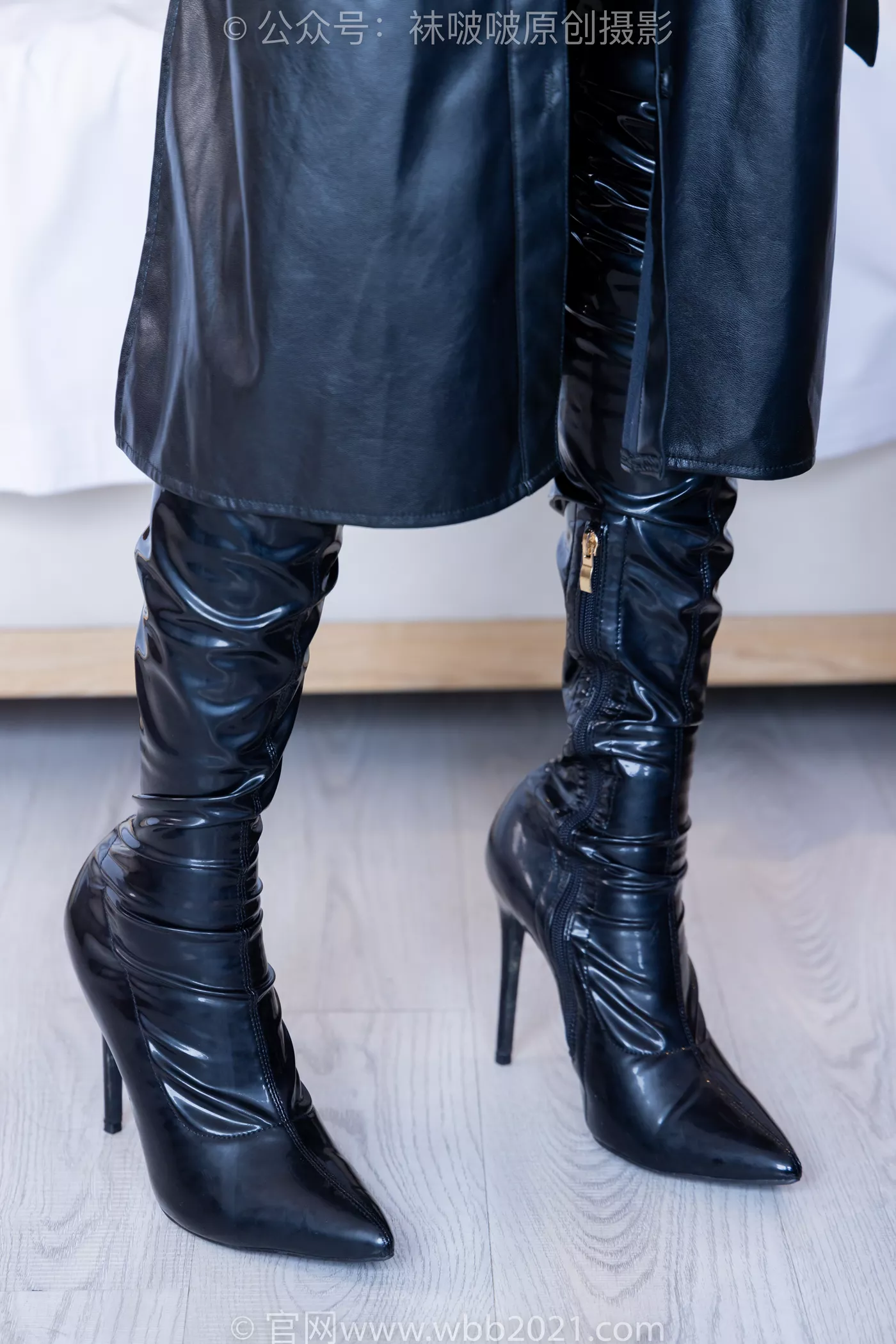 图片[45]-[BoBoSocks袜啵啵]NO.474 小甜豆-高跟长靴、黑丝、皮衣连体衣裤里丝[116P] – 速更版-美库