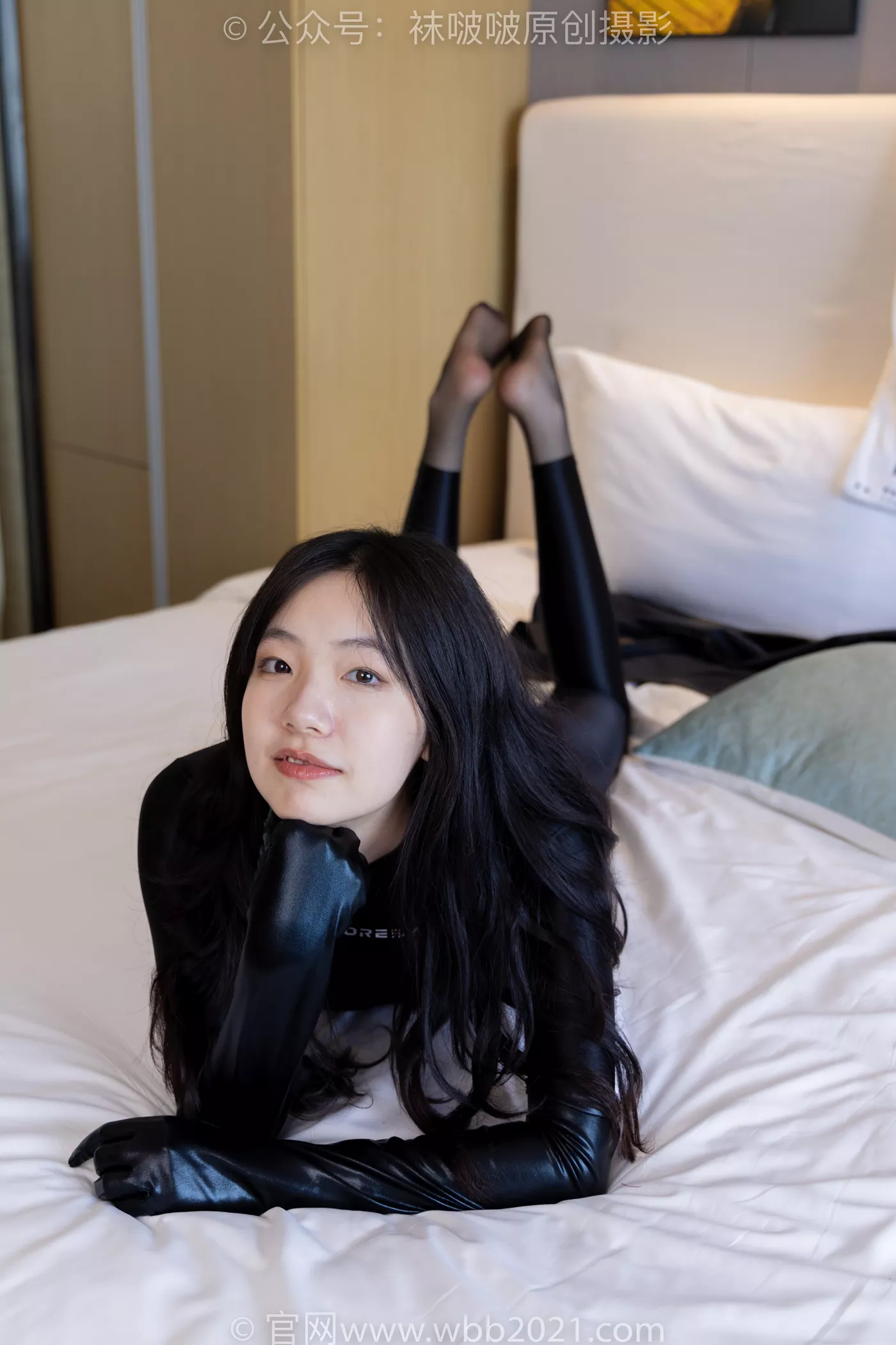 图片[75]-[BoBoSocks袜啵啵]NO.474 小甜豆-高跟长靴、黑丝、皮衣连体衣裤里丝[116P] – 速更版-美库