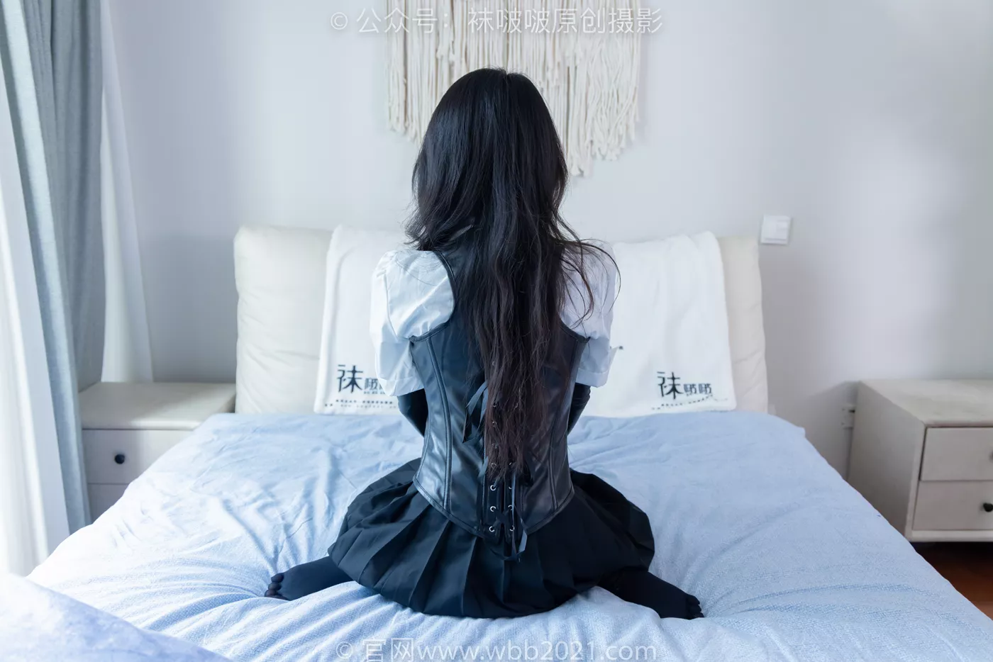 图片[94]-[BoBoSocks袜啵啵]NO.475 奶油-高跟长靴、厚黑丝五指袜、踩脚裤裤里丝、靴子部分戴口罩[150P] – 速更版-美库