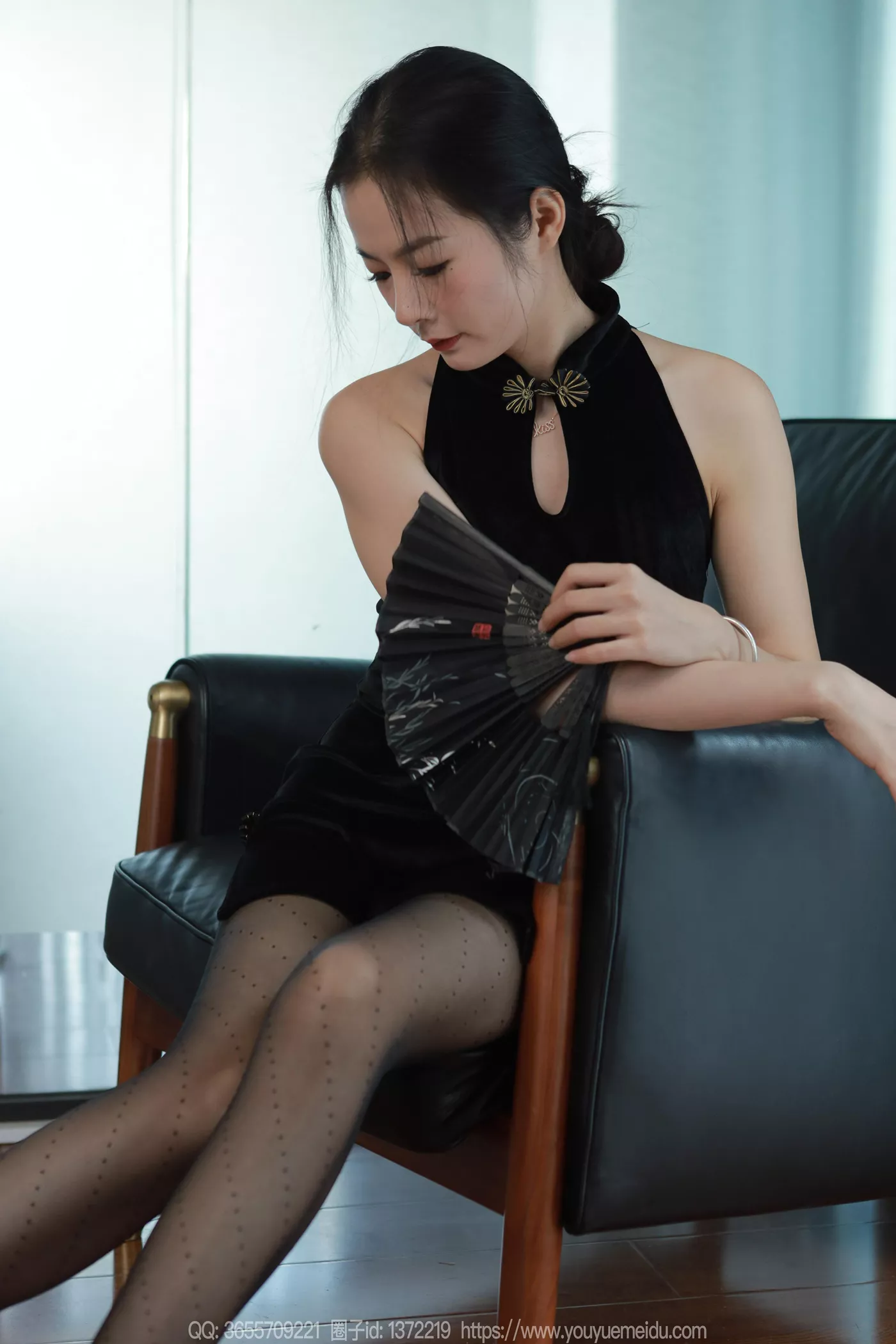 图片[12]-[IESS异思趣向] 2024.12.17 丝享家1926：小金《黑色旗袍》[91P] – 速更版-美库