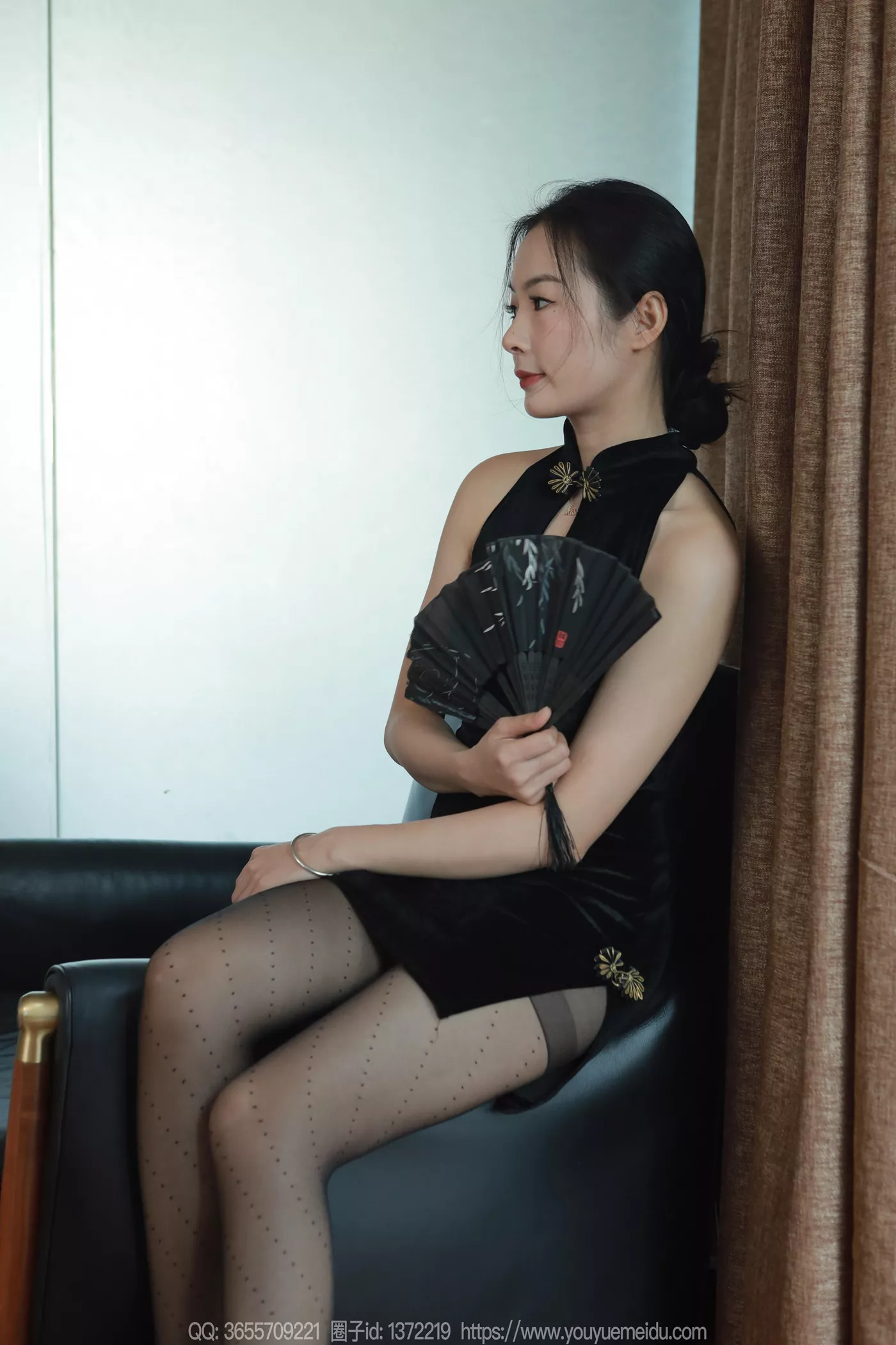 图片[33]-[IESS异思趣向] 2024.12.17 丝享家1926：小金《黑色旗袍》[91P] – 速更版-美库