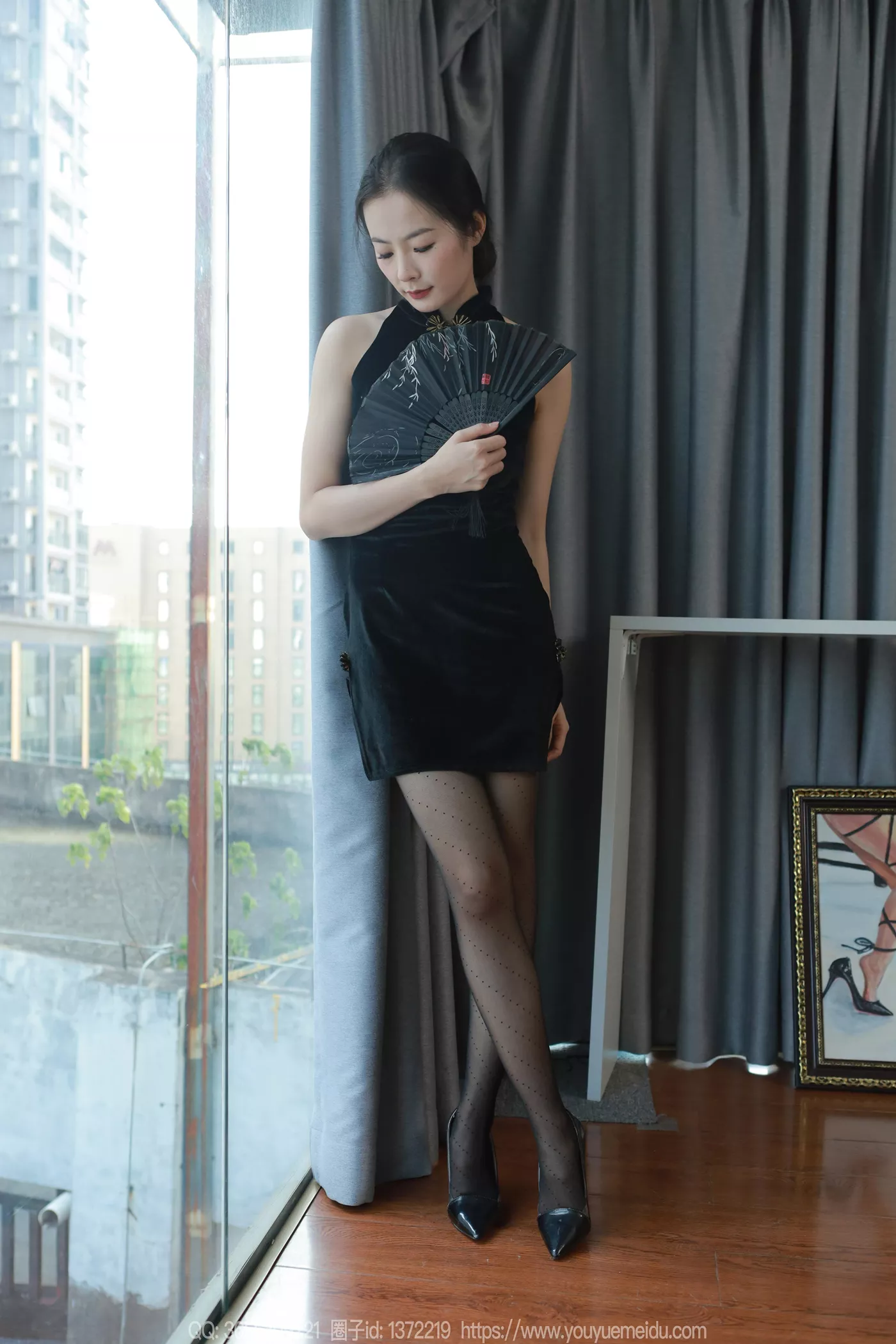 图片[38]-[IESS异思趣向] 2024.12.17 丝享家1926：小金《黑色旗袍》[91P] – 速更版-美库