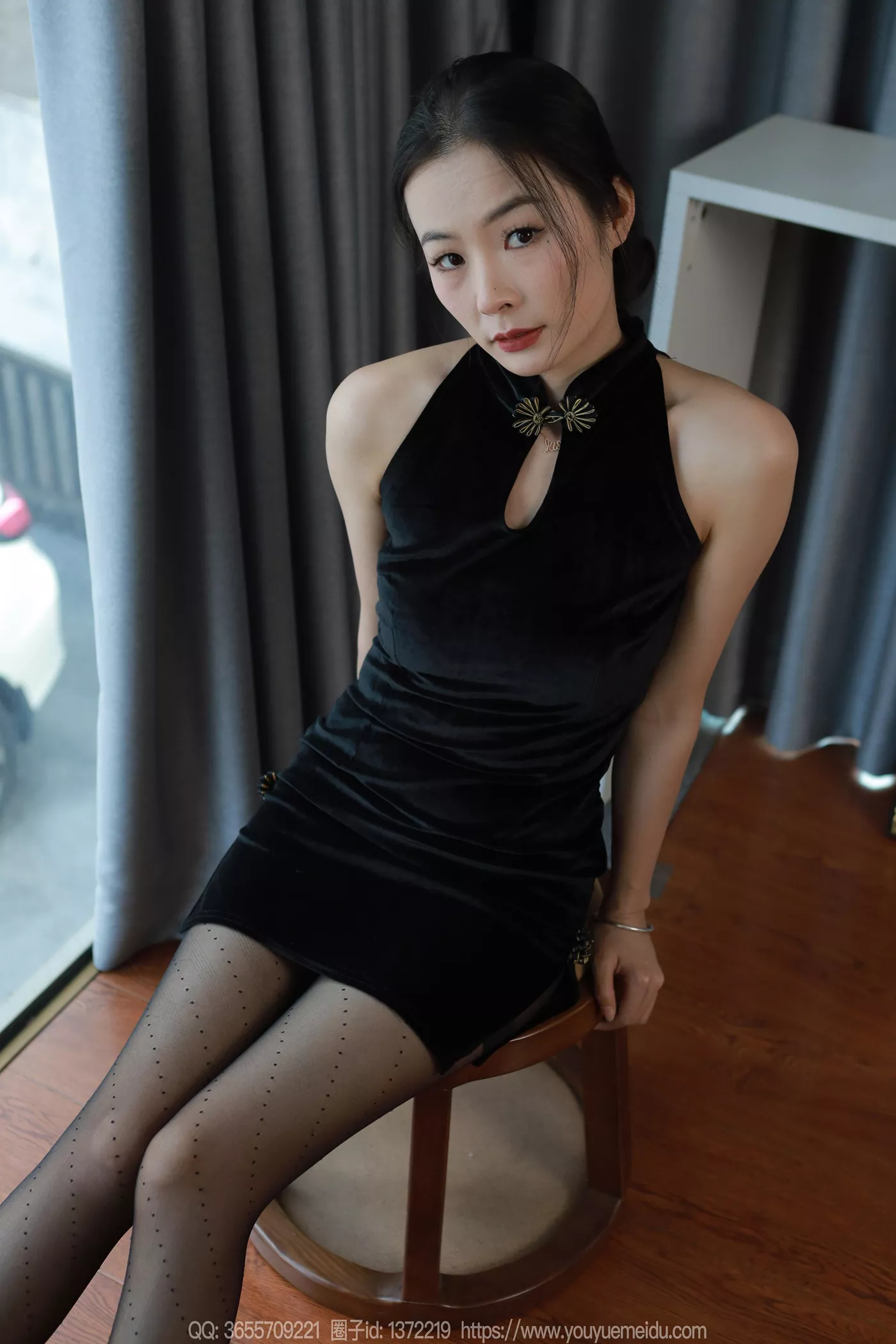 图片[81]-[IESS异思趣向] 2024.12.17 丝享家1926：小金《黑色旗袍》[91P] – 速更版-美库