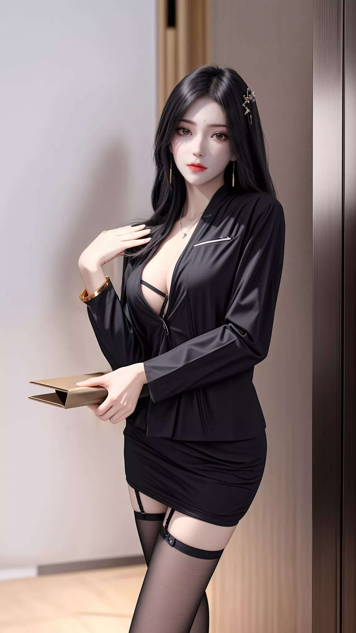 图片[16]-AI绘画 470 柳神[39P] – 速更版-美库