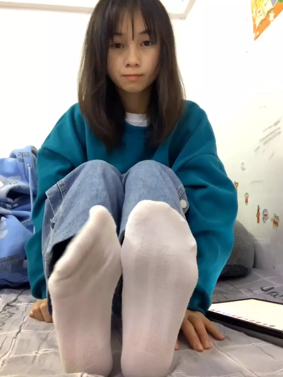 图片[18]-脚模面试脸足同框套路系列-143 [30P] – 速更版-美库