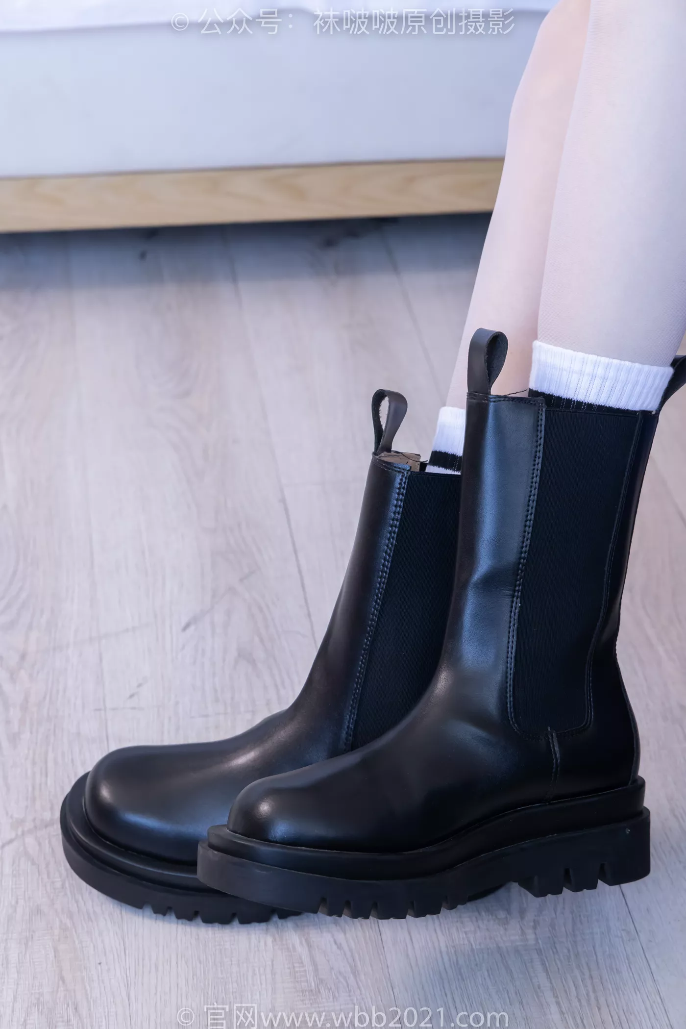 图片[44]-[BoBoSocks袜啵啵]NO.479 稚予 短靴、长筒白棉袜、白丝[140P] – 速更版-美库