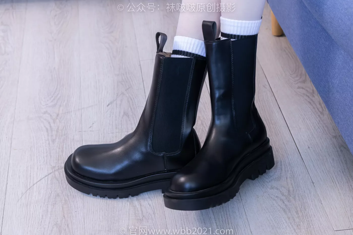 图片[45]-[BoBoSocks袜啵啵]NO.479 稚予 短靴、长筒白棉袜、白丝[140P] – 速更版-美库