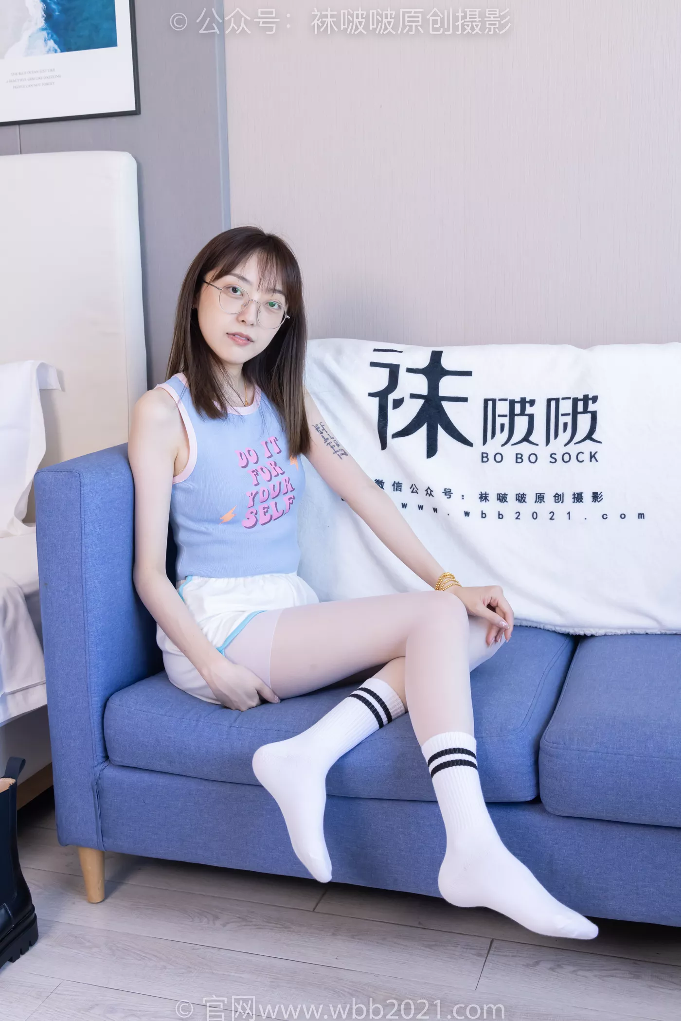 图片[58]-[BoBoSocks袜啵啵]NO.479 稚予 短靴、长筒白棉袜、白丝[140P] – 速更版-美库