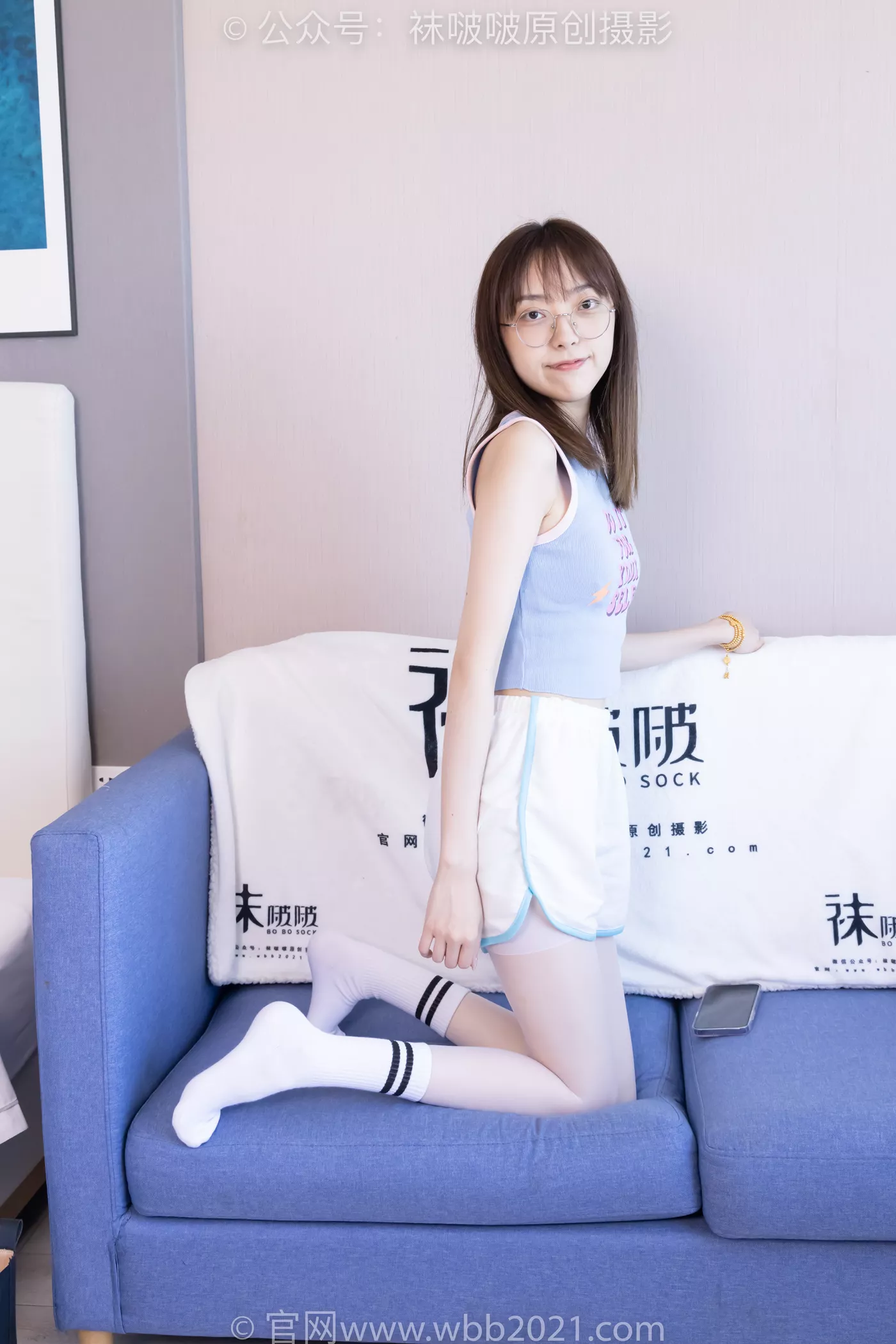 图片[72]-[BoBoSocks袜啵啵]NO.479 稚予 短靴、长筒白棉袜、白丝[140P] – 速更版-美库