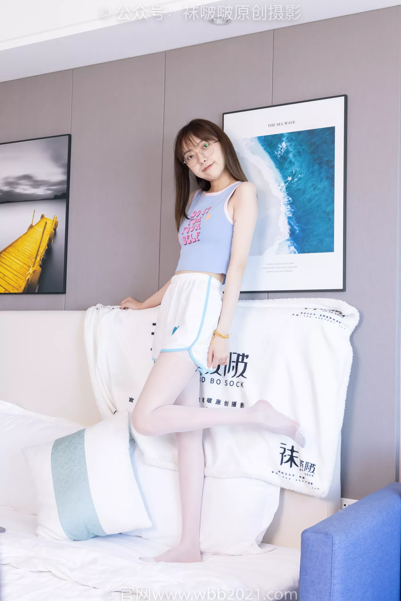 图片[106]-[BoBoSocks袜啵啵]NO.479 稚予 短靴、长筒白棉袜、白丝[140P] – 速更版-美库