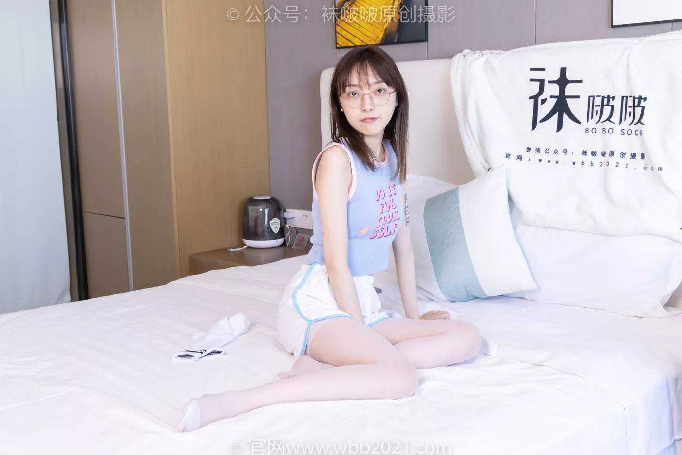 图片[115]-[BoBoSocks袜啵啵]NO.479 稚予 短靴、长筒白棉袜、白丝[140P] – 速更版-美库