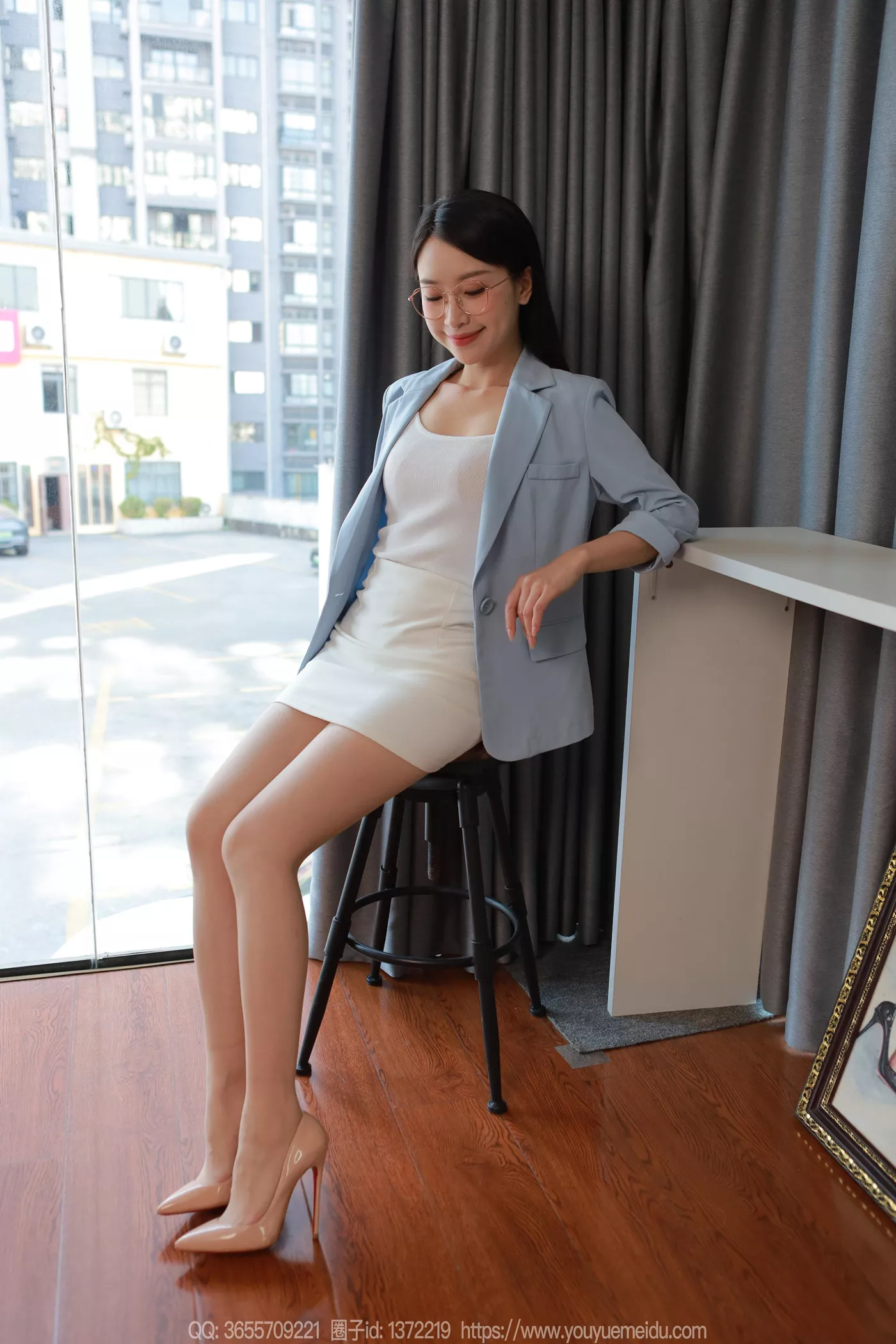 图片[10]-[IESS异思趣向] 2024.12.20 丝享家1929：小婕《蓝色制服（上）》[89P] – 速更版-美库