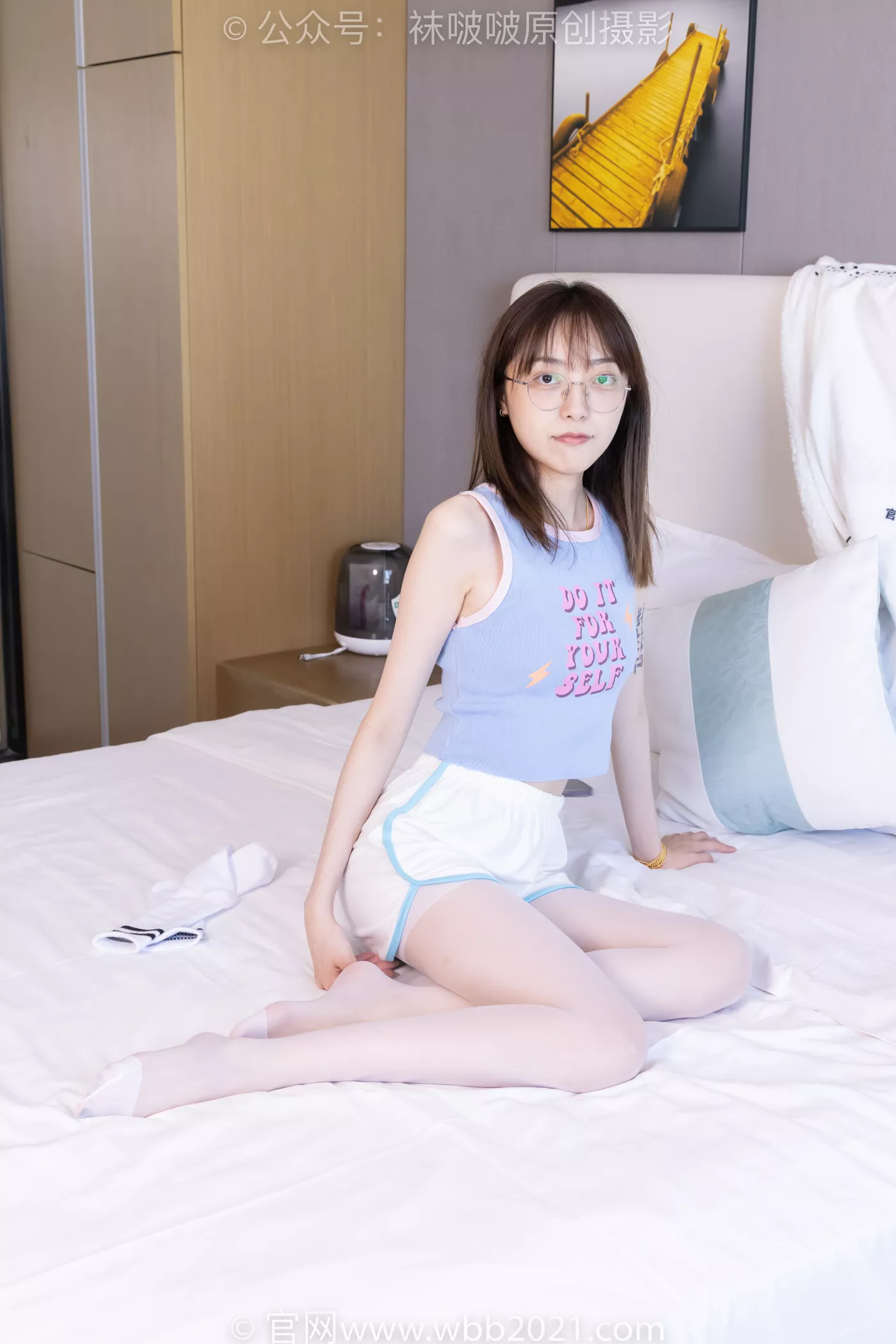 图片[120]-[BoBoSocks袜啵啵]NO.479 稚予 短靴、长筒白棉袜、白丝[140P] – 速更版-美库