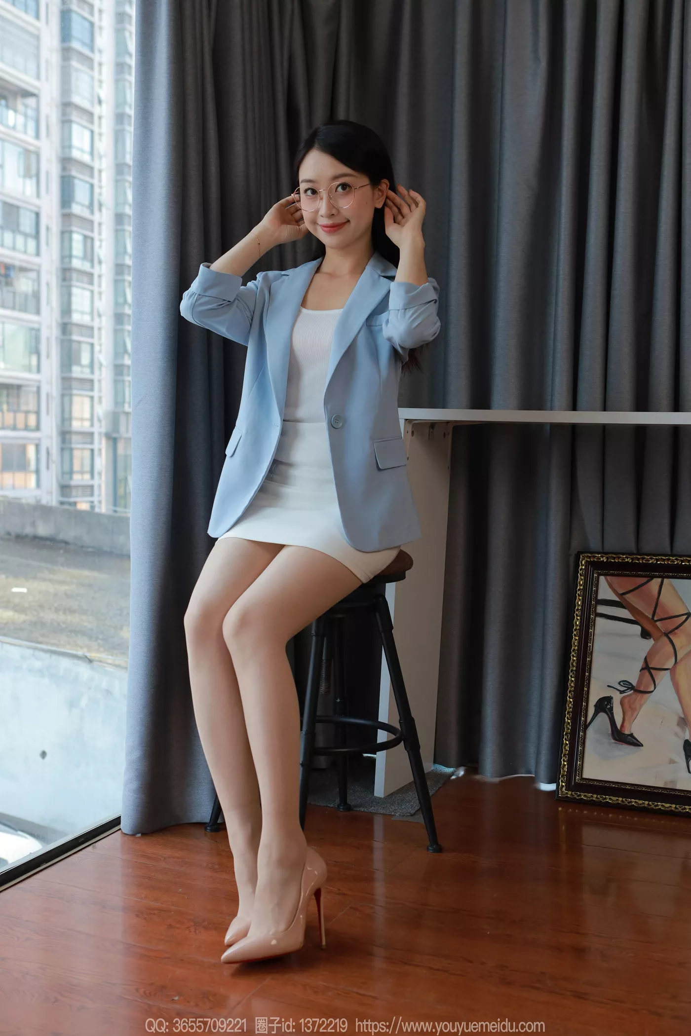 图片[23]-[IESS异思趣向] 2024.12.20 丝享家1929：小婕《蓝色制服（上）》[89P] – 速更版-美库