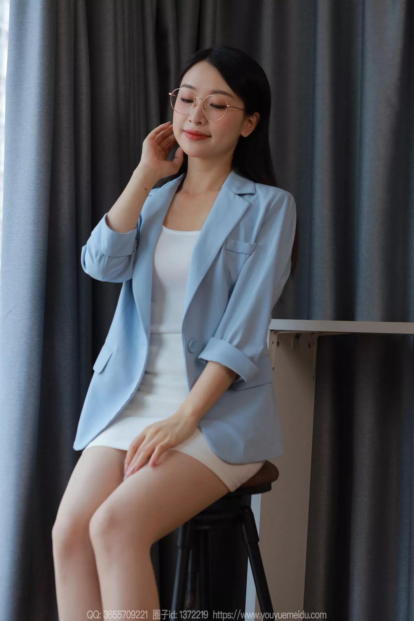 图片[24]-[IESS异思趣向] 2024.12.20 丝享家1929：小婕《蓝色制服（上）》[89P] – 速更版-美库