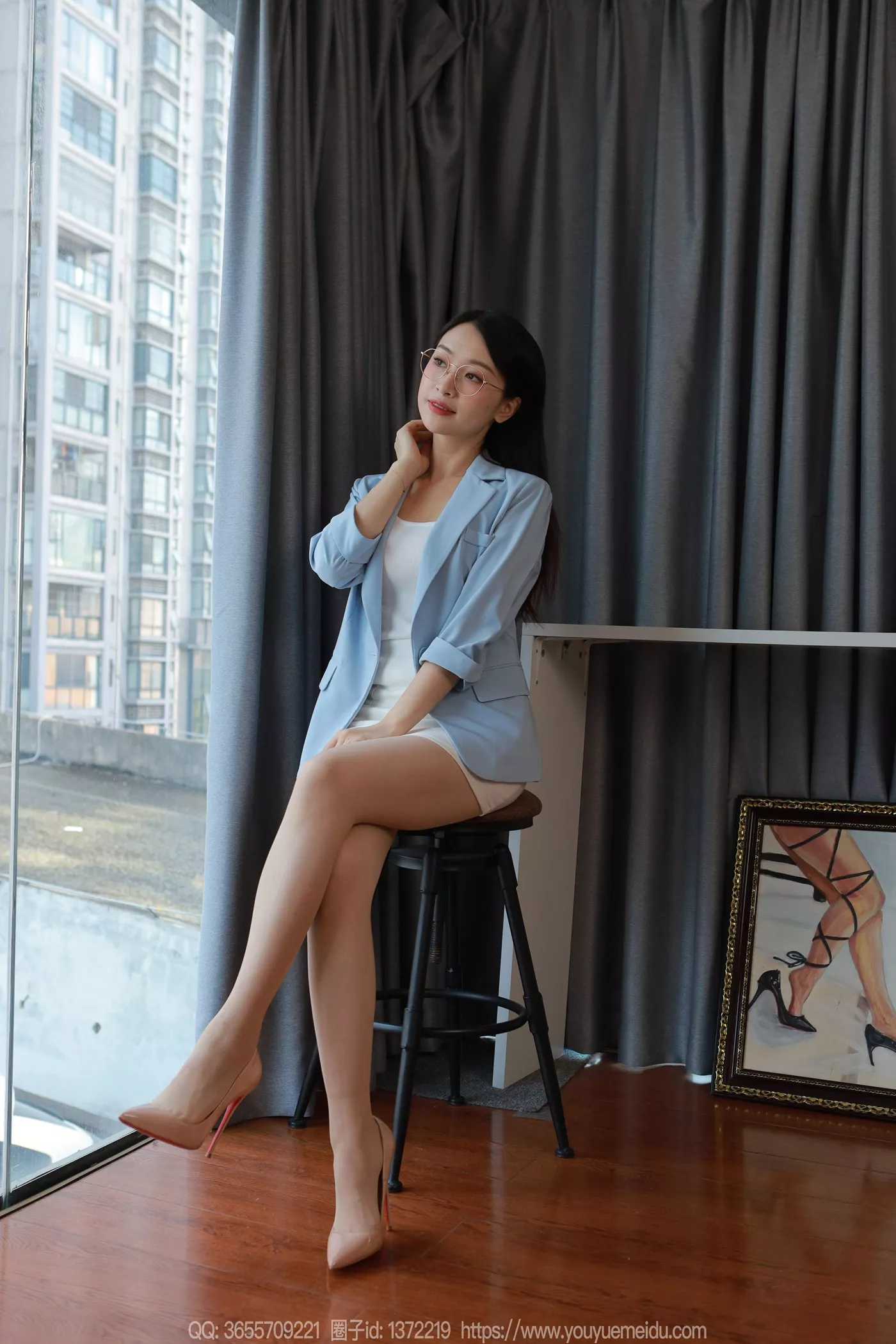 图片[25]-[IESS异思趣向] 2024.12.20 丝享家1929：小婕《蓝色制服（上）》[89P] – 速更版-美库