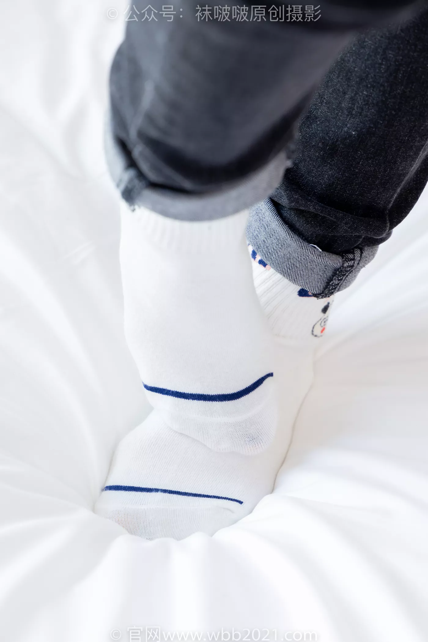 图片[53]-[BoBoSocks袜啵啵]NO.481 糯米-板鞋、白棉袜、裸足、对联迎新春，半脱袜子剧情[118P] – 速更版-美库