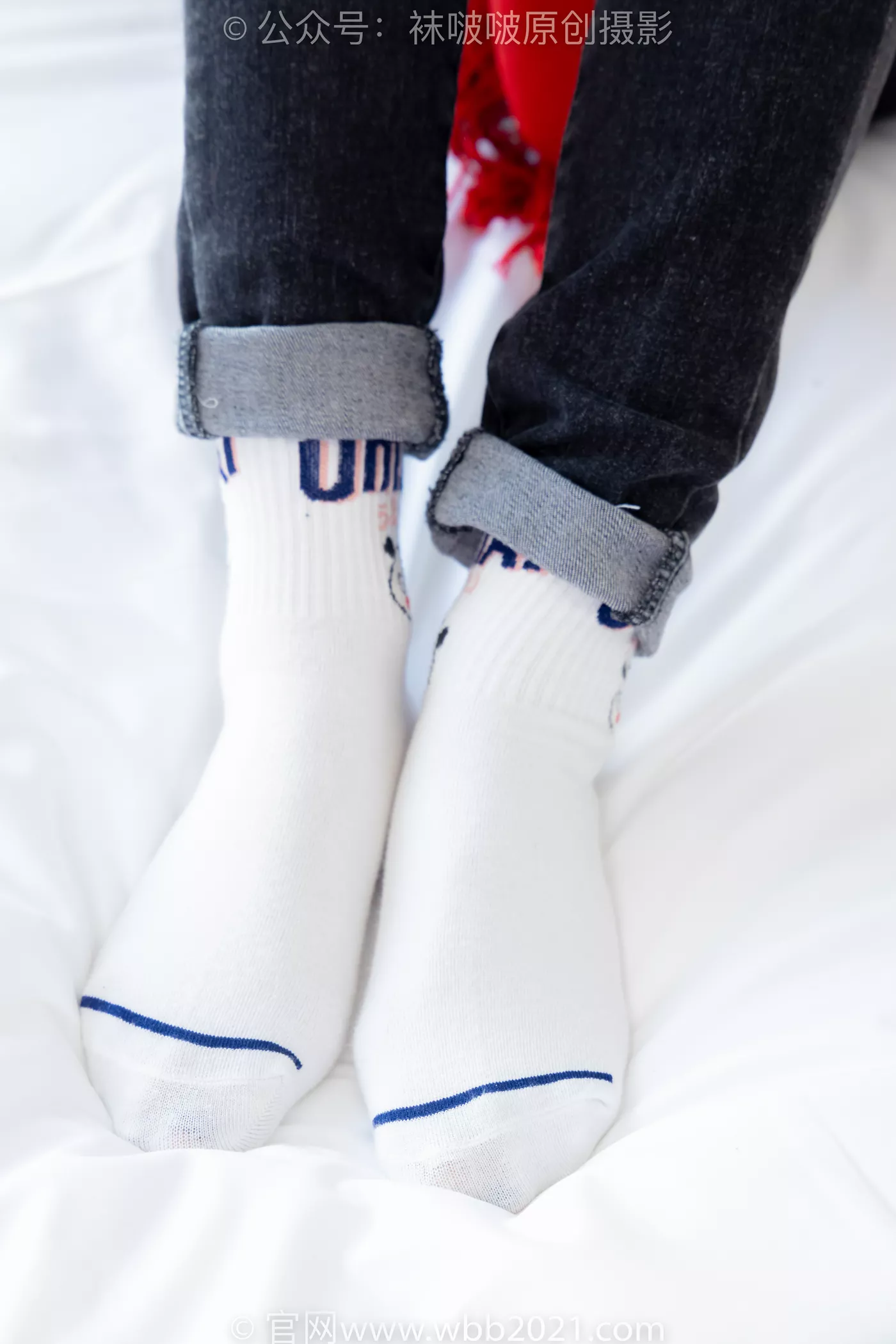 图片[58]-[BoBoSocks袜啵啵]NO.481 糯米-板鞋、白棉袜、裸足、对联迎新春，半脱袜子剧情[118P] – 速更版-美库