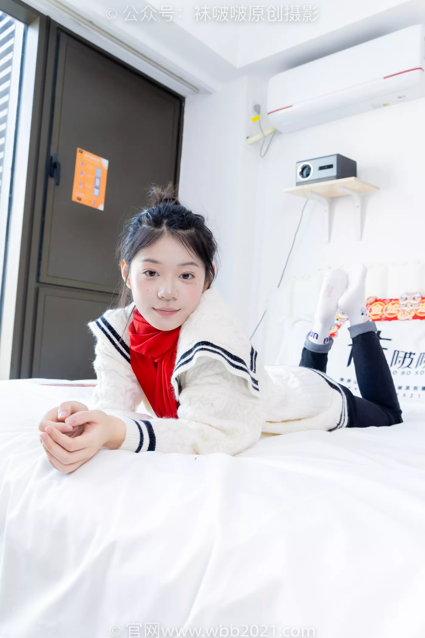 图片[71]-[BoBoSocks袜啵啵]NO.481 糯米-板鞋、白棉袜、裸足、对联迎新春，半脱袜子剧情[118P] – 速更版-美库