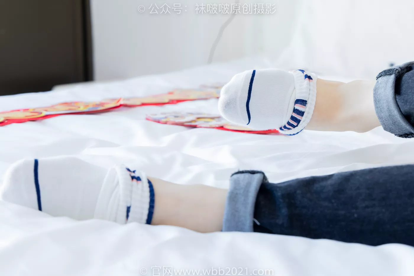 图片[90]-[BoBoSocks袜啵啵]NO.481 糯米-板鞋、白棉袜、裸足、对联迎新春，半脱袜子剧情[118P] – 速更版-美库