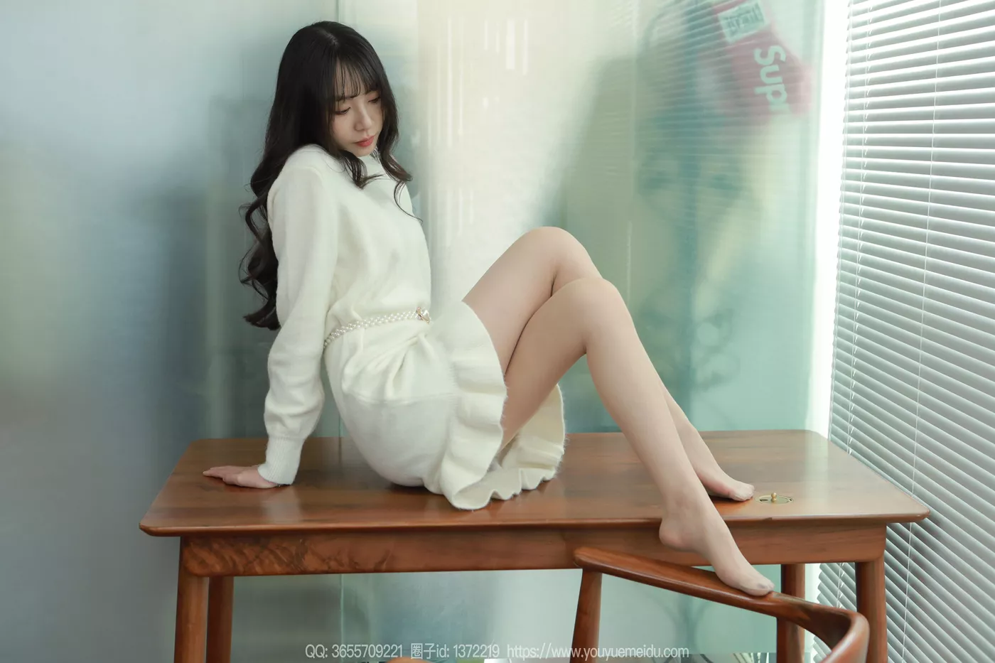 图片[45]-[IESS异思趣向] 2024.12.23 丝享家1931：团团《白裙肉丝》[89P] – 速更版-美库