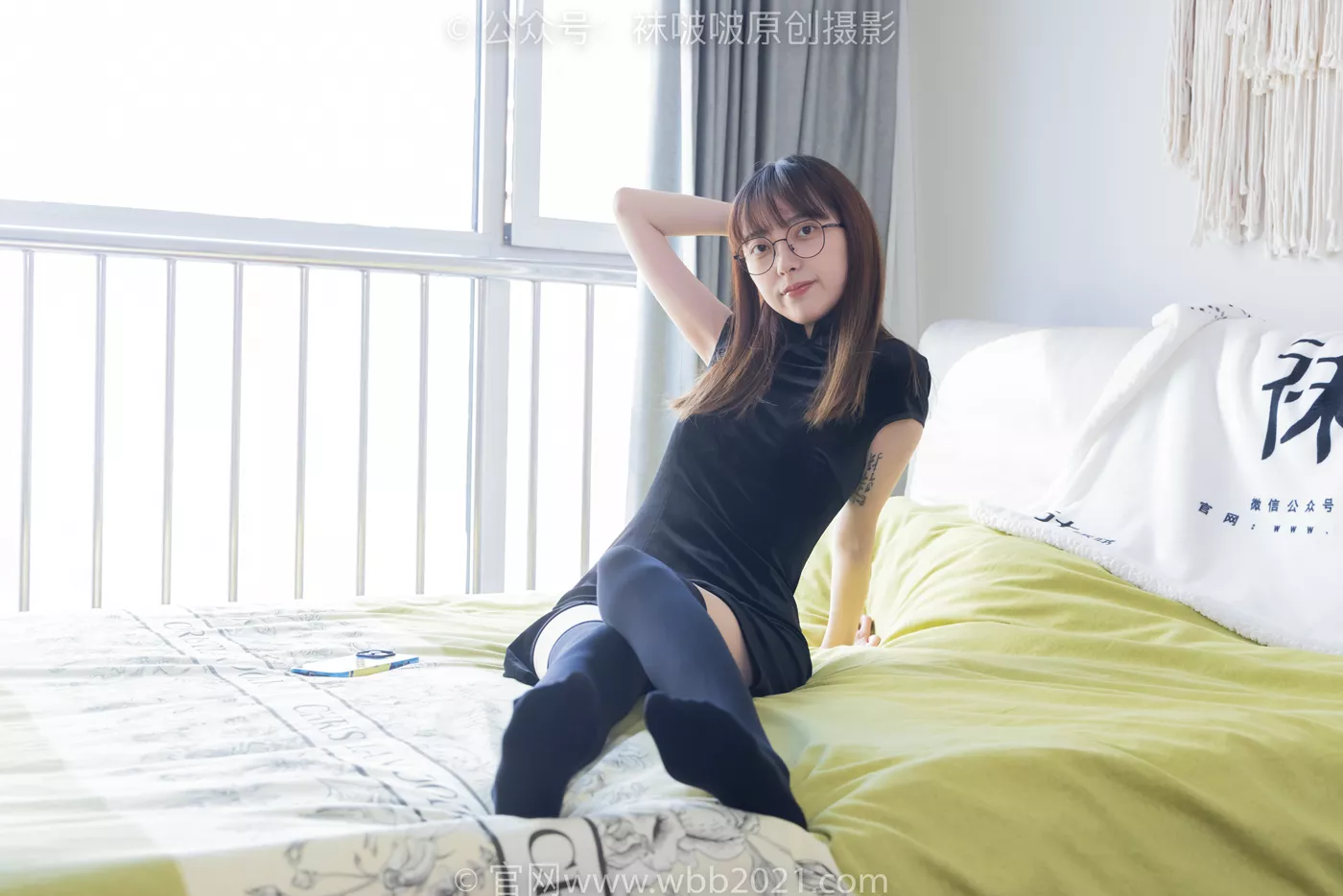 图片[43]-[BoBoSocks袜啵啵]NO.482 稚予-高跟鞋、厚黑丝大腿袜、肉丝、旗袍[140P] – 速更版-美库