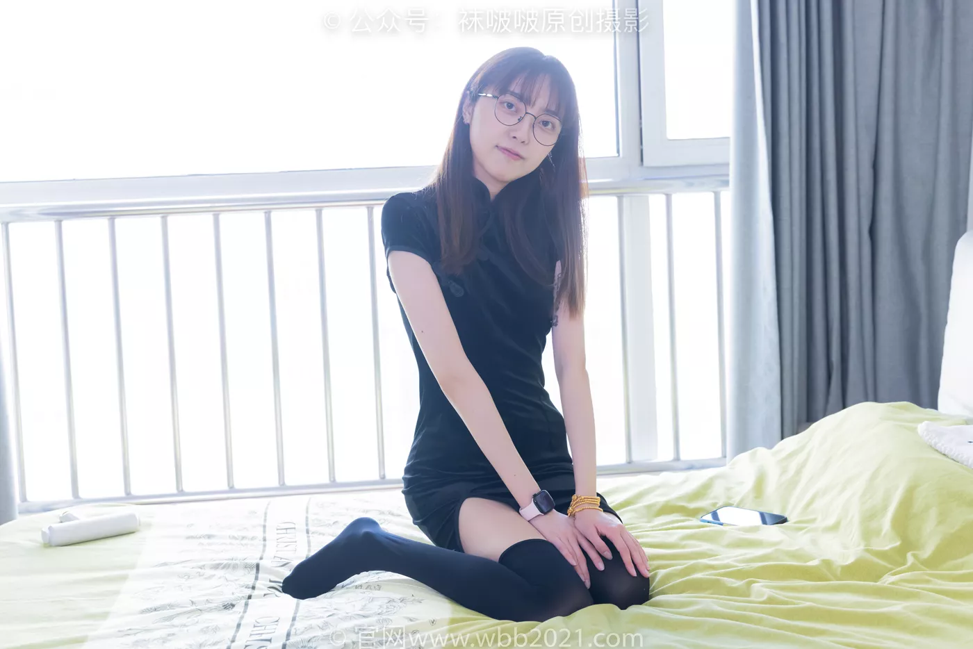 图片[58]-[BoBoSocks袜啵啵]NO.482 稚予-高跟鞋、厚黑丝大腿袜、肉丝、旗袍[140P] – 速更版-美库