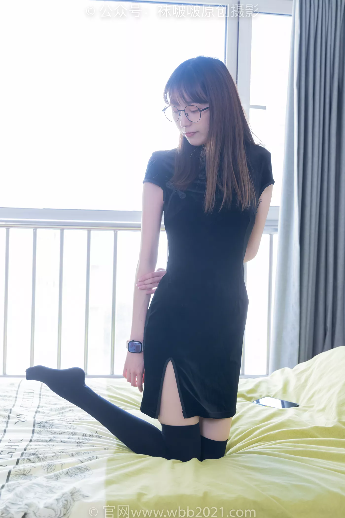 图片[59]-[BoBoSocks袜啵啵]NO.482 稚予-高跟鞋、厚黑丝大腿袜、肉丝、旗袍[140P] – 速更版-美库