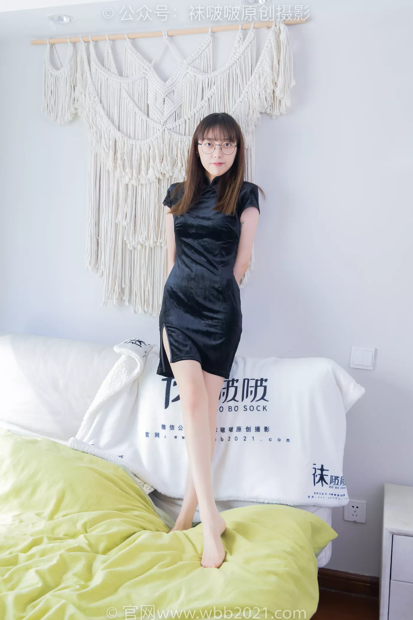 图片[88]-[BoBoSocks袜啵啵]NO.482 稚予-高跟鞋、厚黑丝大腿袜、肉丝、旗袍[140P] – 速更版-美库