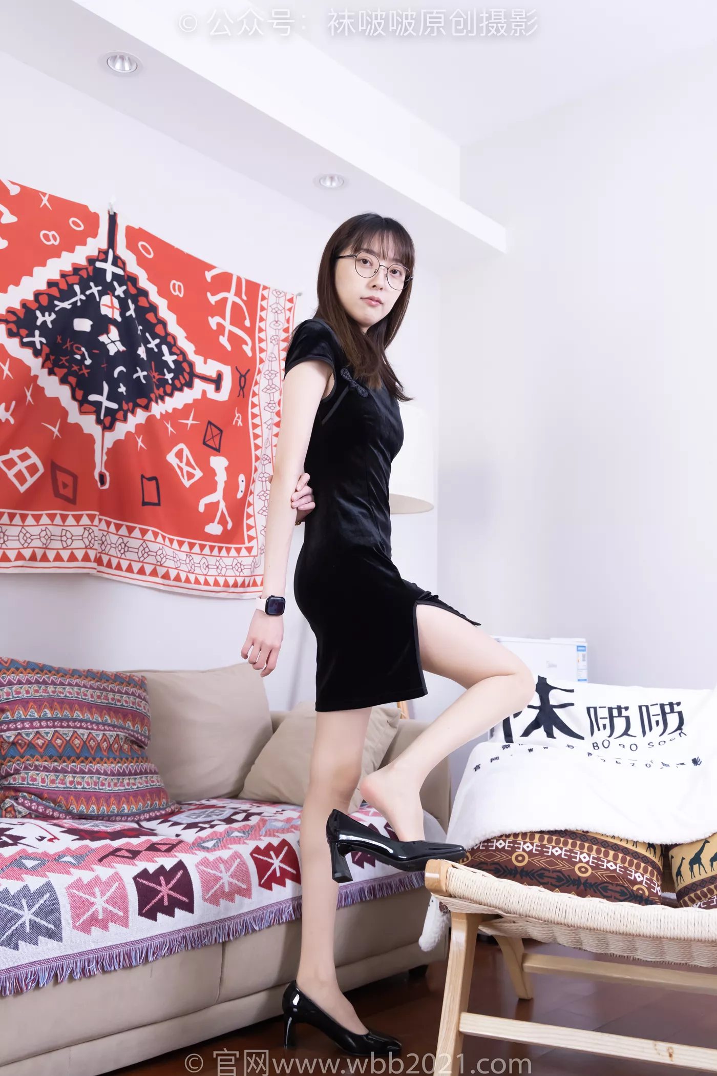 图片[135]-[BoBoSocks袜啵啵]NO.482 稚予-高跟鞋、厚黑丝大腿袜、肉丝、旗袍[140P] – 速更版-美库