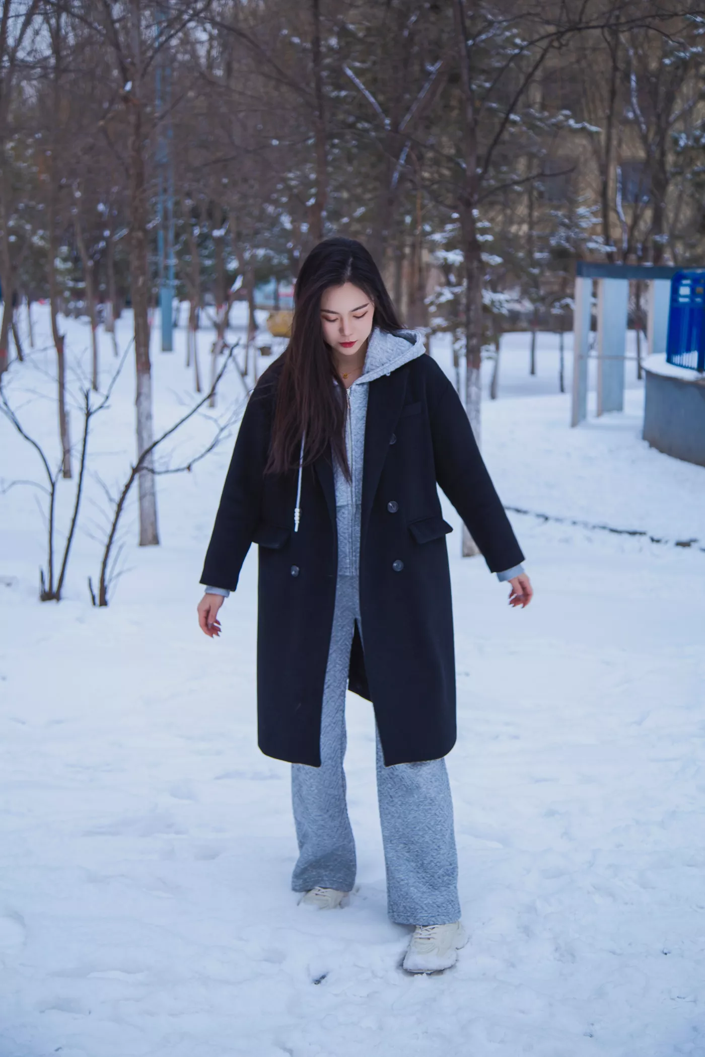 图片[10]-[织梦映像]NO.060 踏雪无痕-首次雪景拍摄，天寒地冻[200P] – 速更版-美库