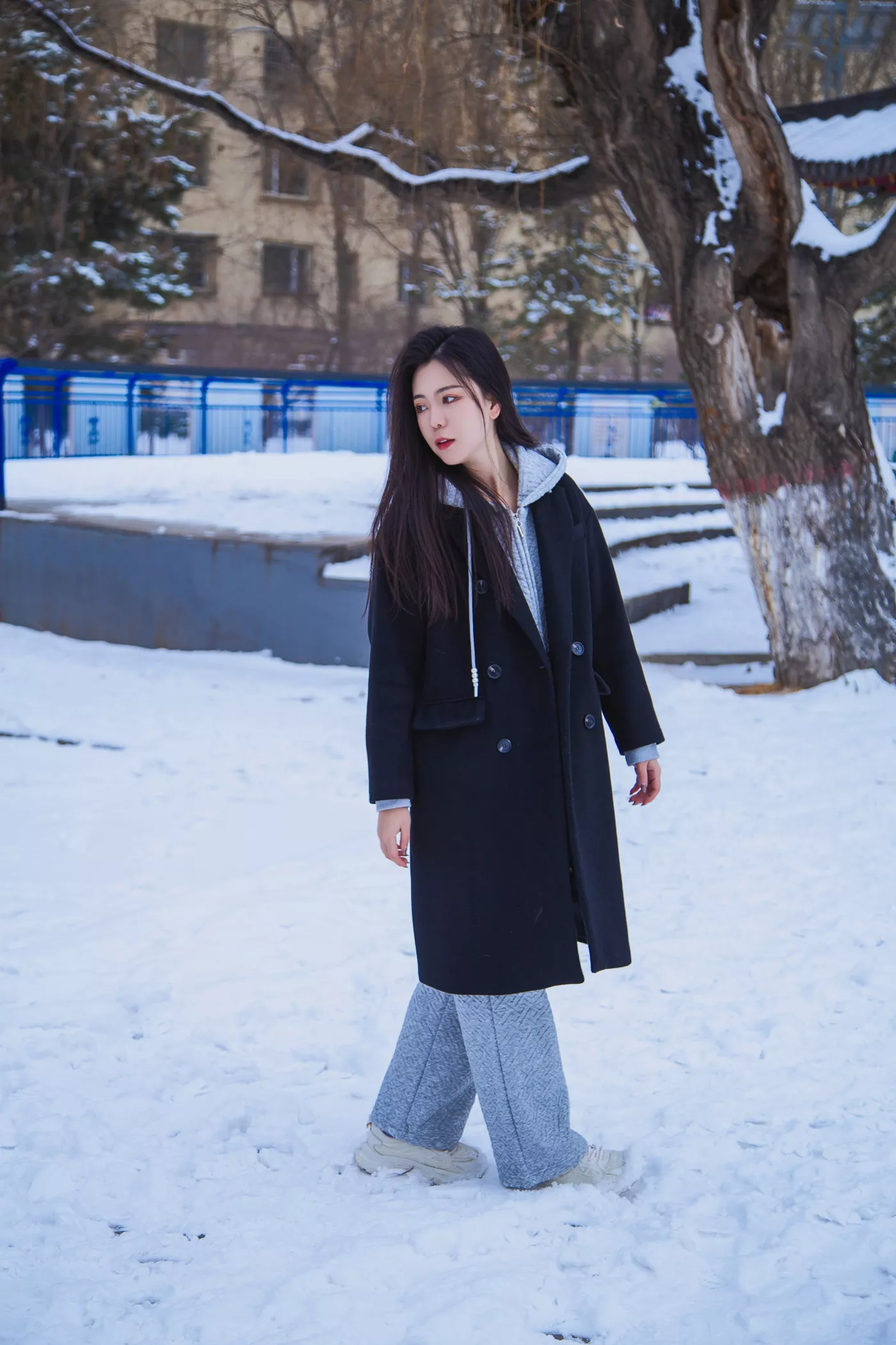 图片[11]-[织梦映像]NO.060 踏雪无痕-首次雪景拍摄，天寒地冻[200P] – 速更版-美库