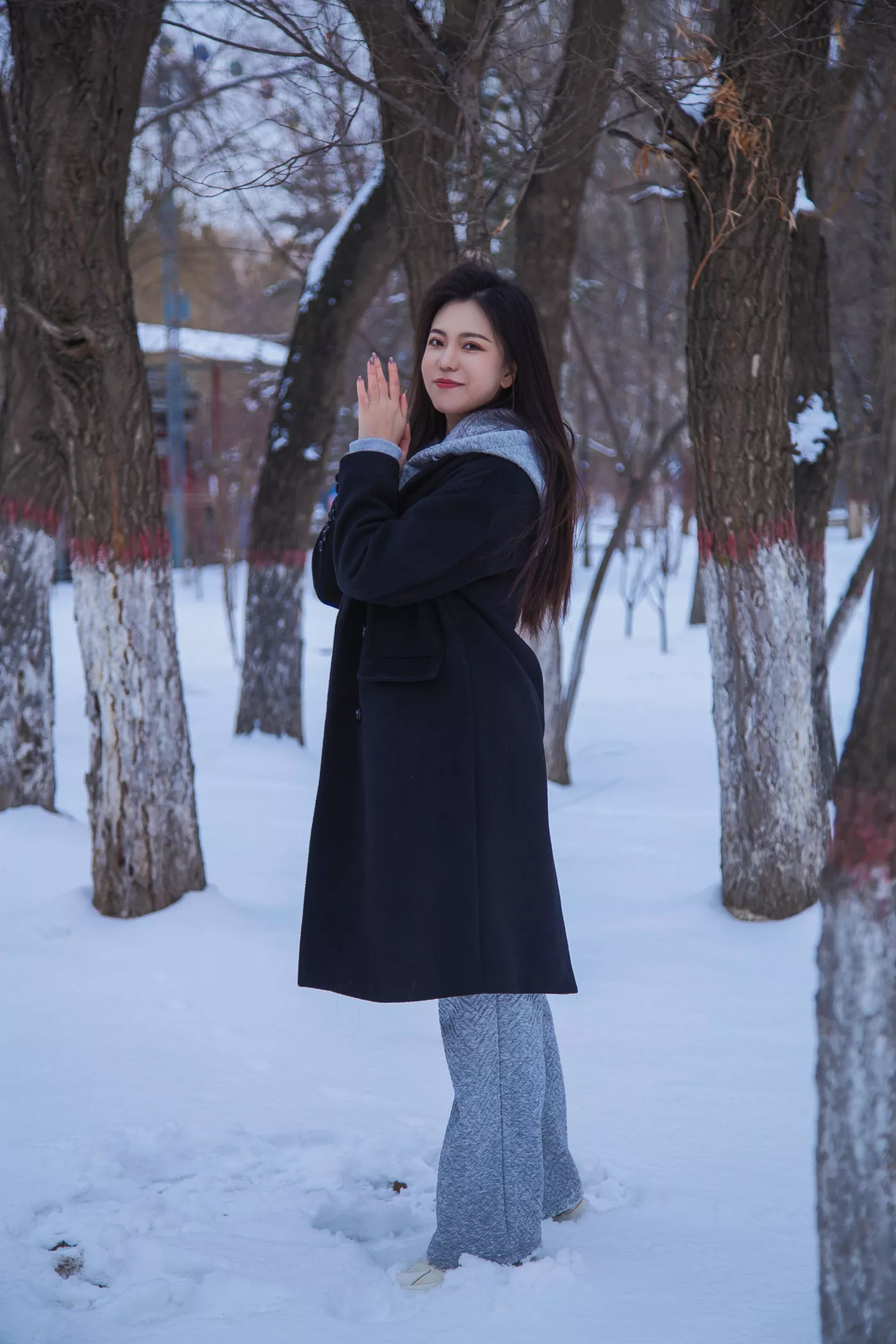 图片[18]-[织梦映像]NO.060 踏雪无痕-首次雪景拍摄，天寒地冻[200P] – 速更版-美库