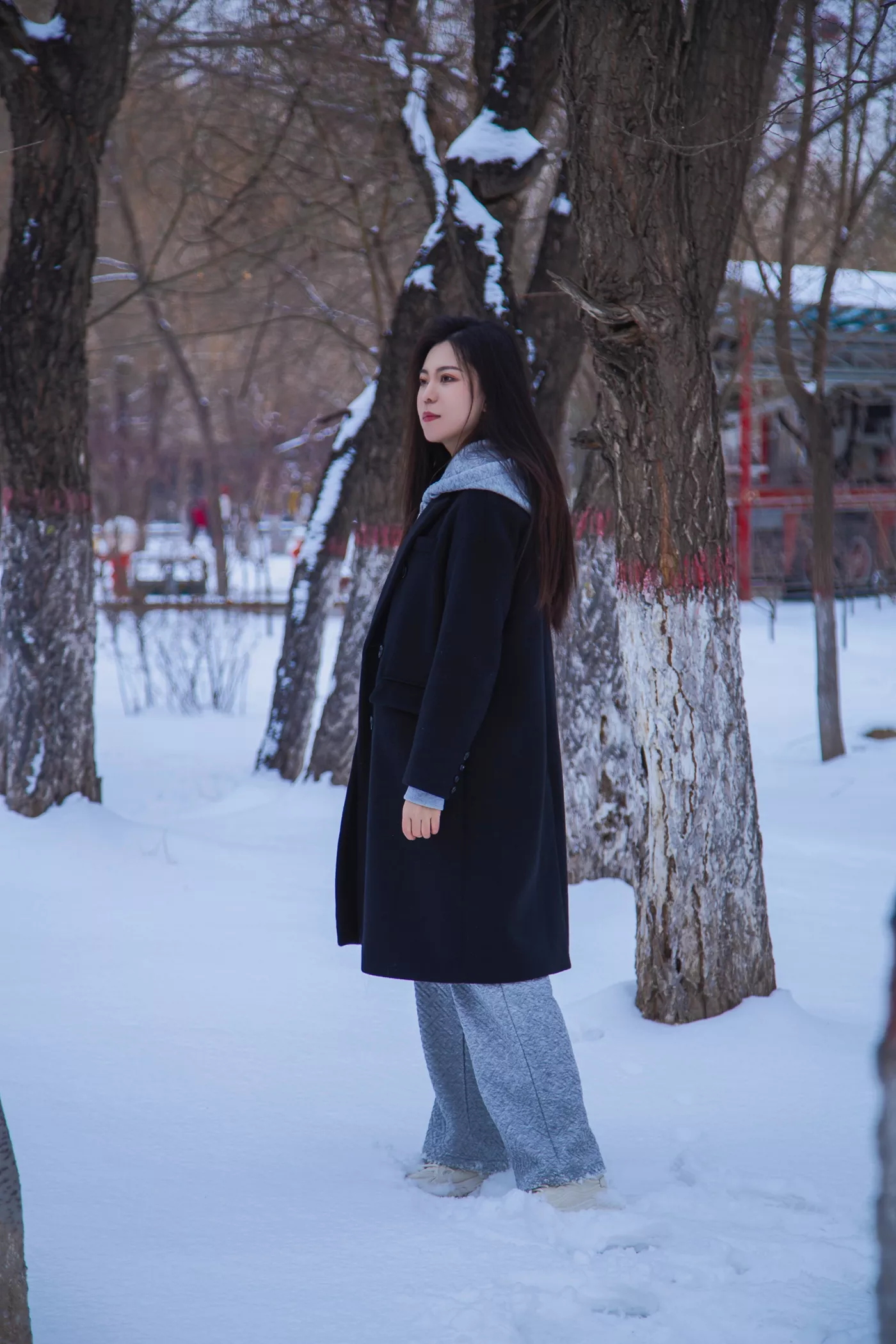 图片[20]-[织梦映像]NO.060 踏雪无痕-首次雪景拍摄，天寒地冻[200P] – 速更版-美库