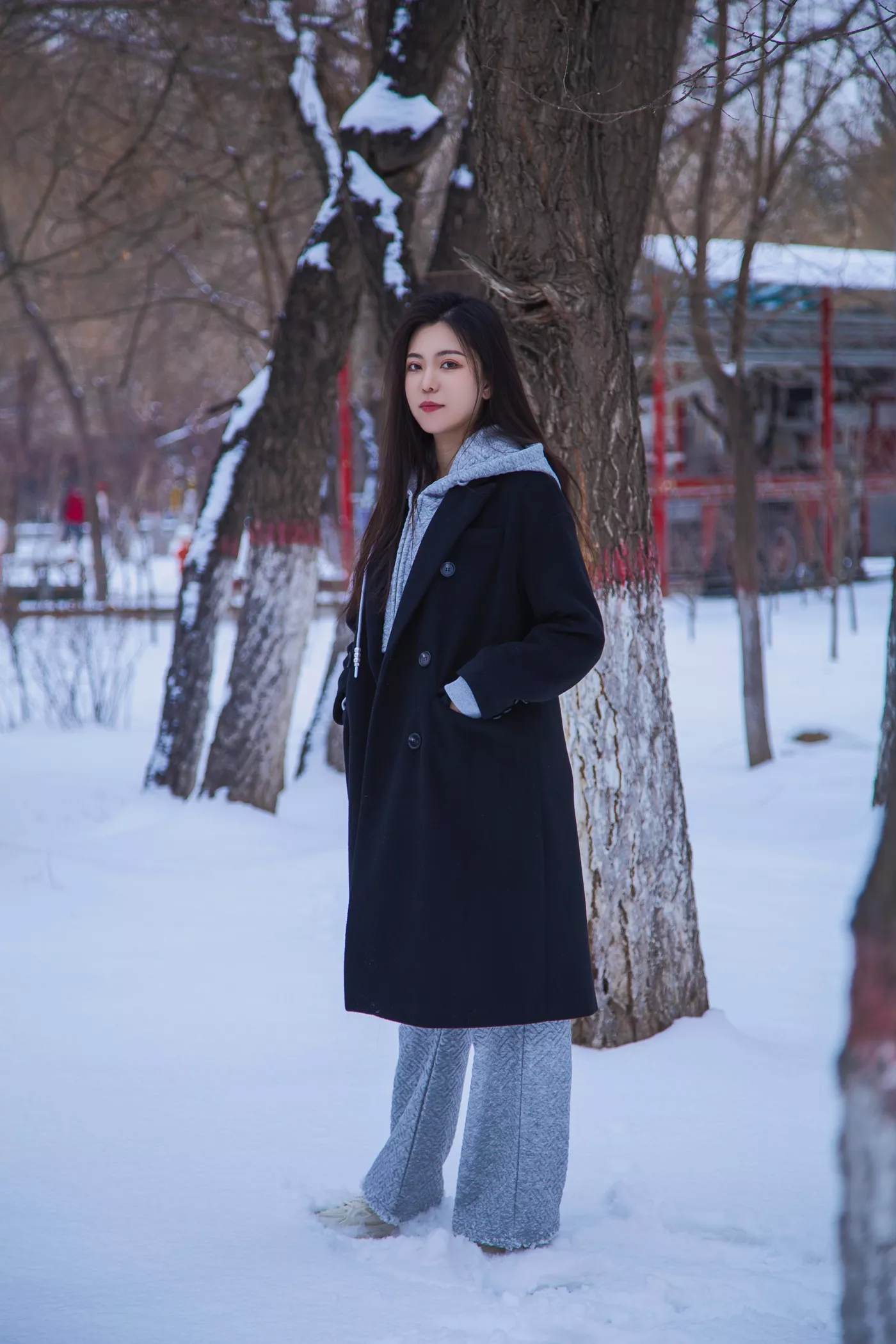 图片[21]-[织梦映像]NO.060 踏雪无痕-首次雪景拍摄，天寒地冻[200P] – 速更版-美库