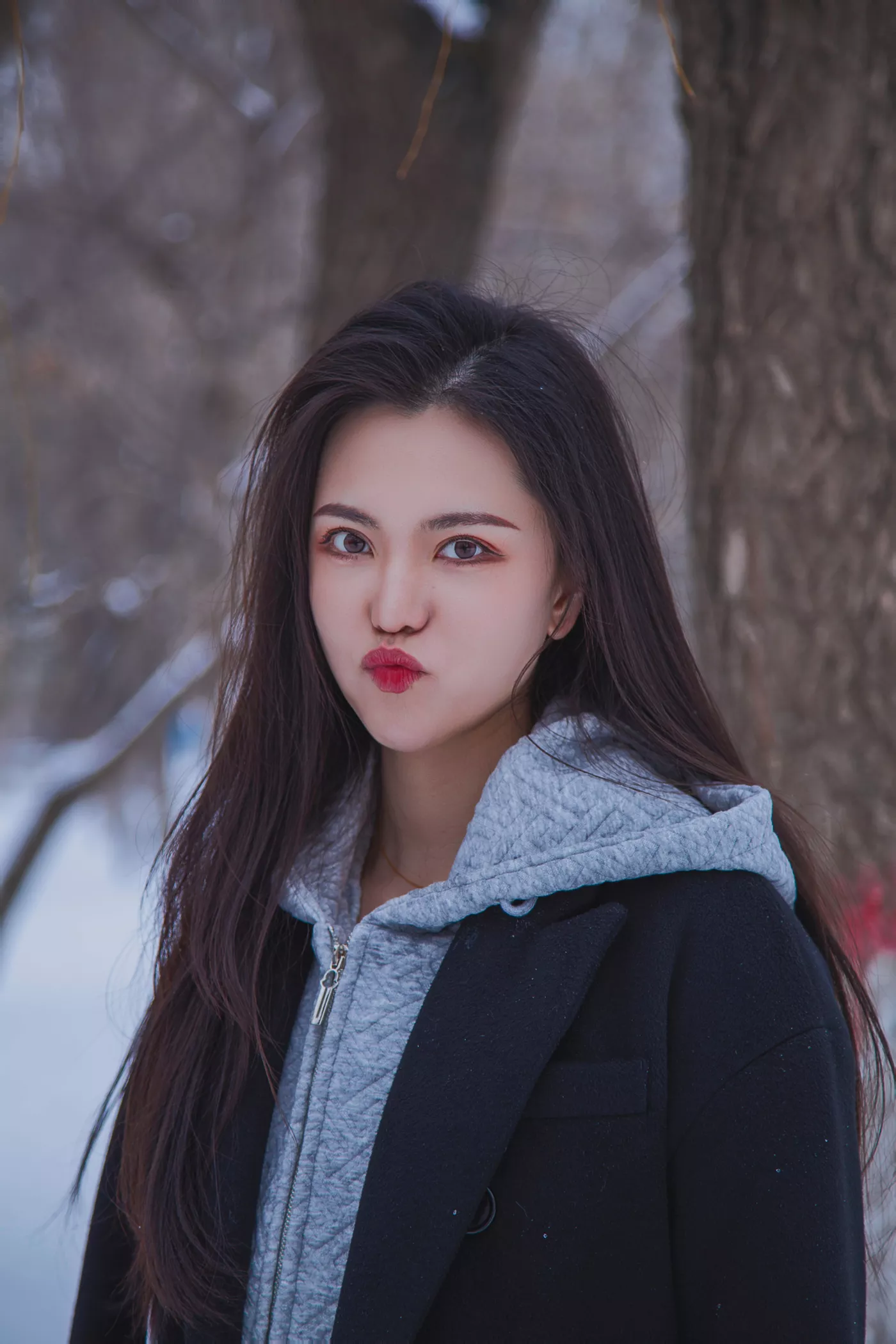 图片[29]-[织梦映像]NO.060 踏雪无痕-首次雪景拍摄，天寒地冻[200P] – 速更版-美库