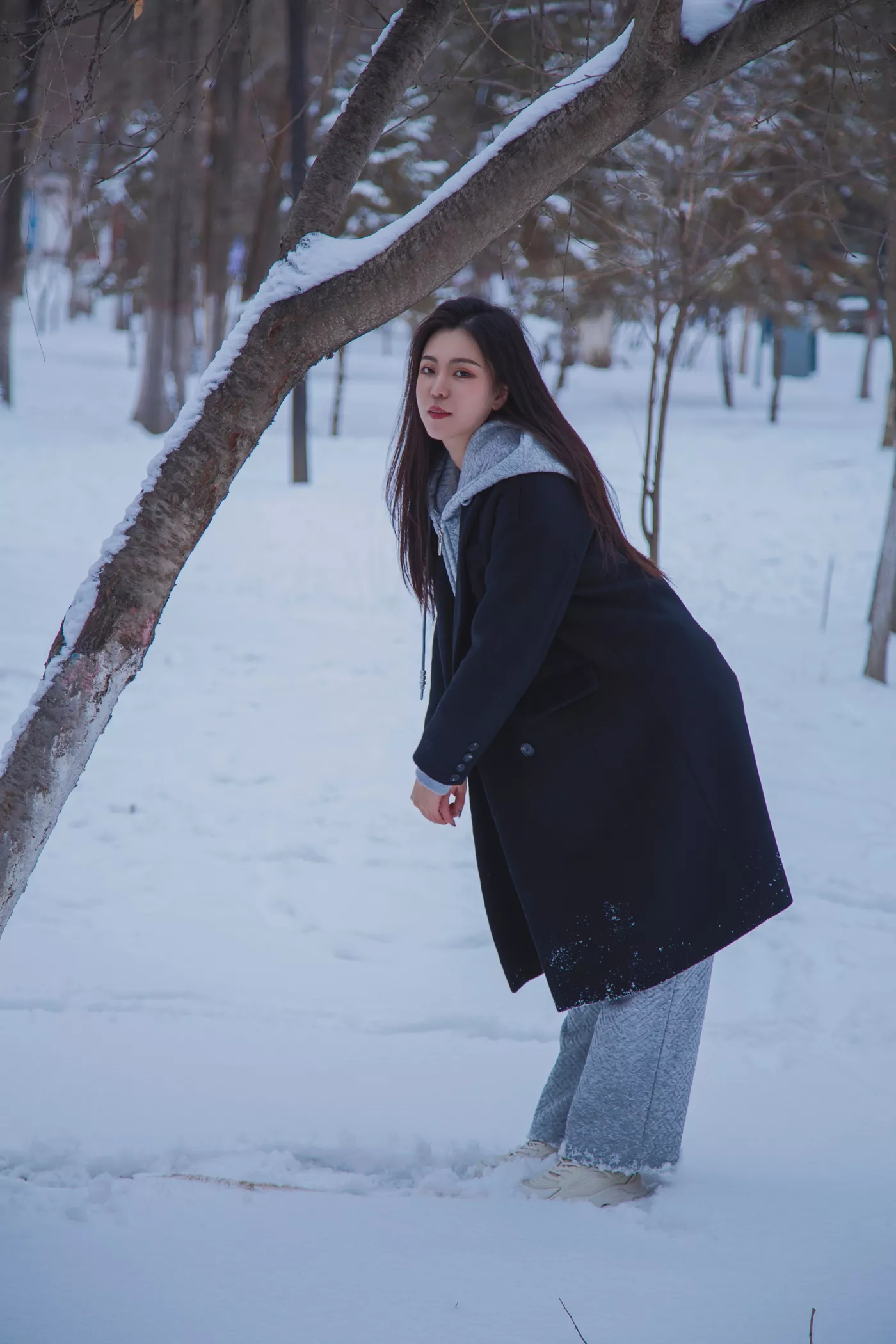 图片[36]-[织梦映像]NO.060 踏雪无痕-首次雪景拍摄，天寒地冻[200P] – 速更版-美库