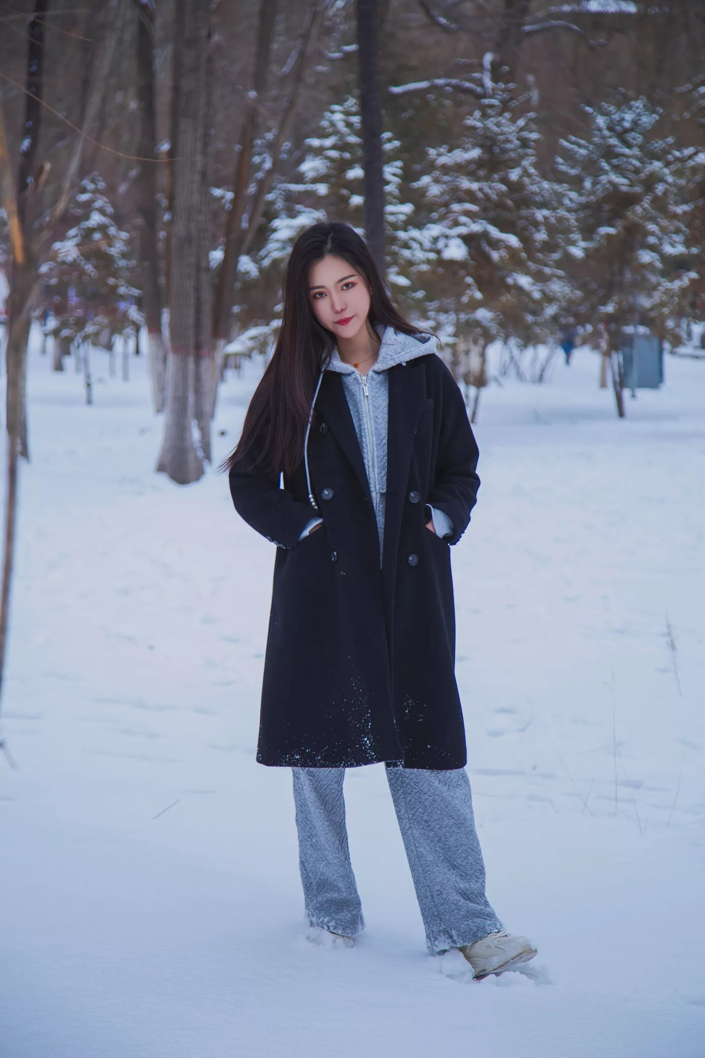 图片[39]-[织梦映像]NO.060 踏雪无痕-首次雪景拍摄，天寒地冻[200P] – 速更版-美库