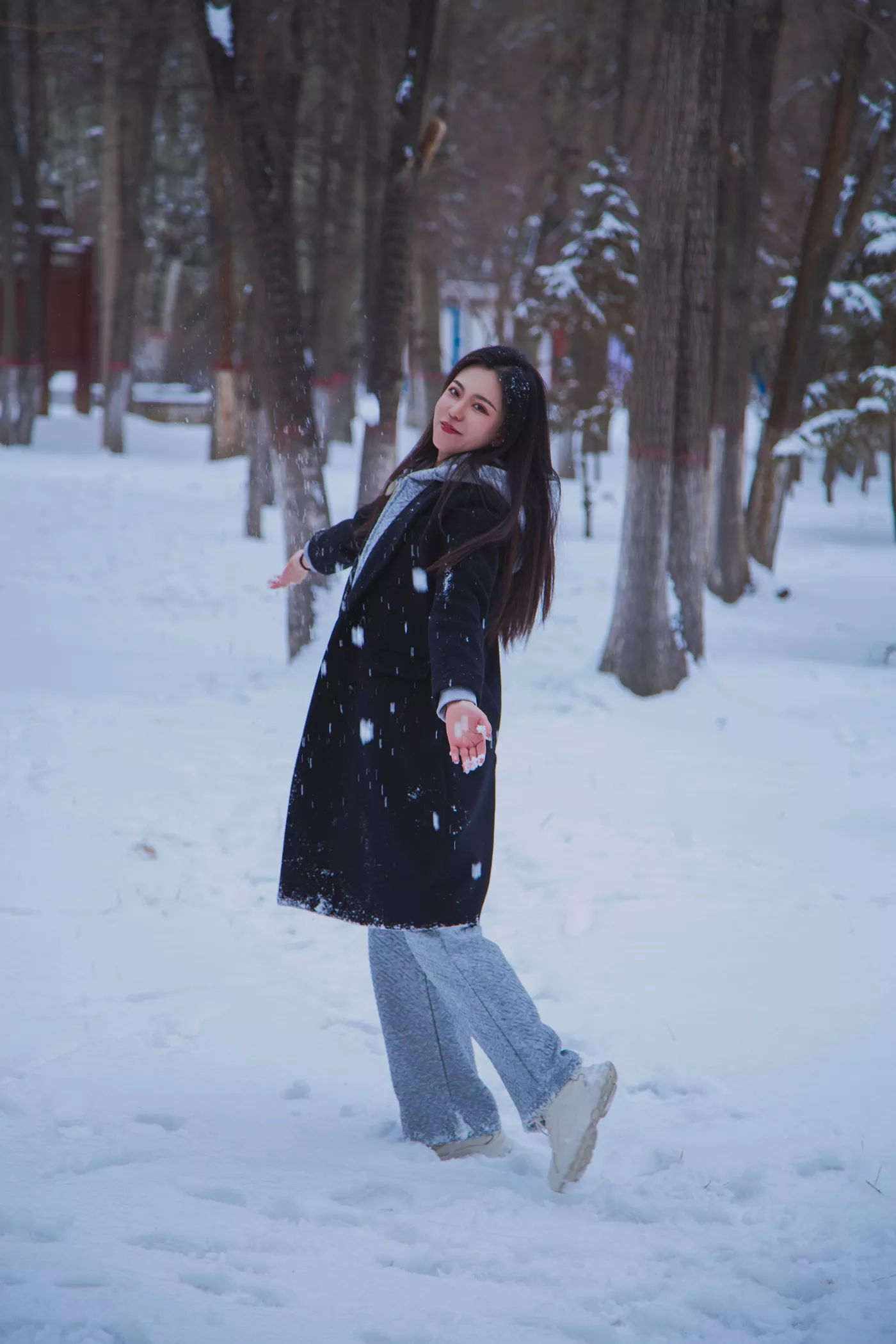 图片[41]-[织梦映像]NO.060 踏雪无痕-首次雪景拍摄，天寒地冻[200P] – 速更版-美库