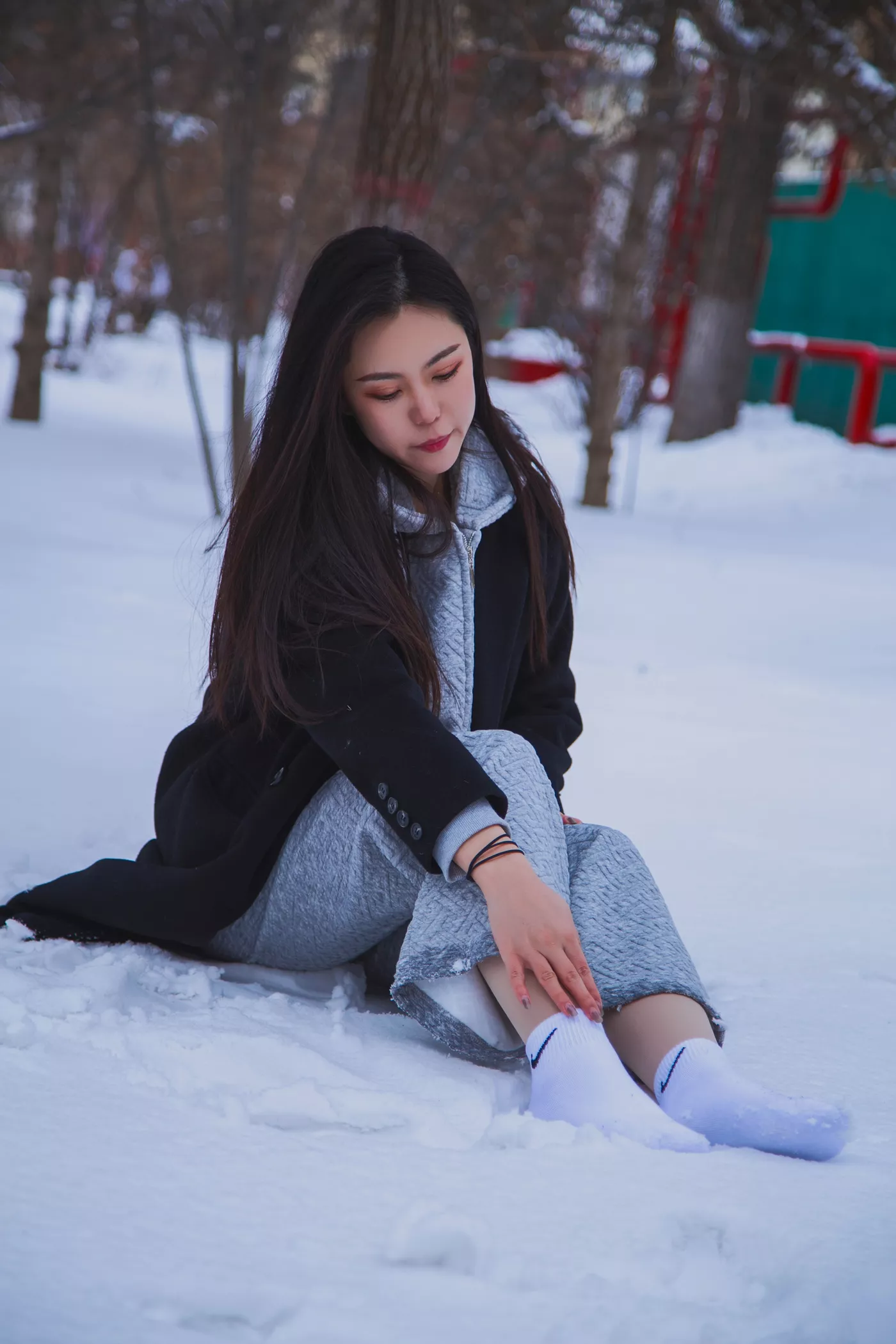 图片[53]-[织梦映像]NO.060 踏雪无痕-首次雪景拍摄，天寒地冻[200P] – 速更版-美库