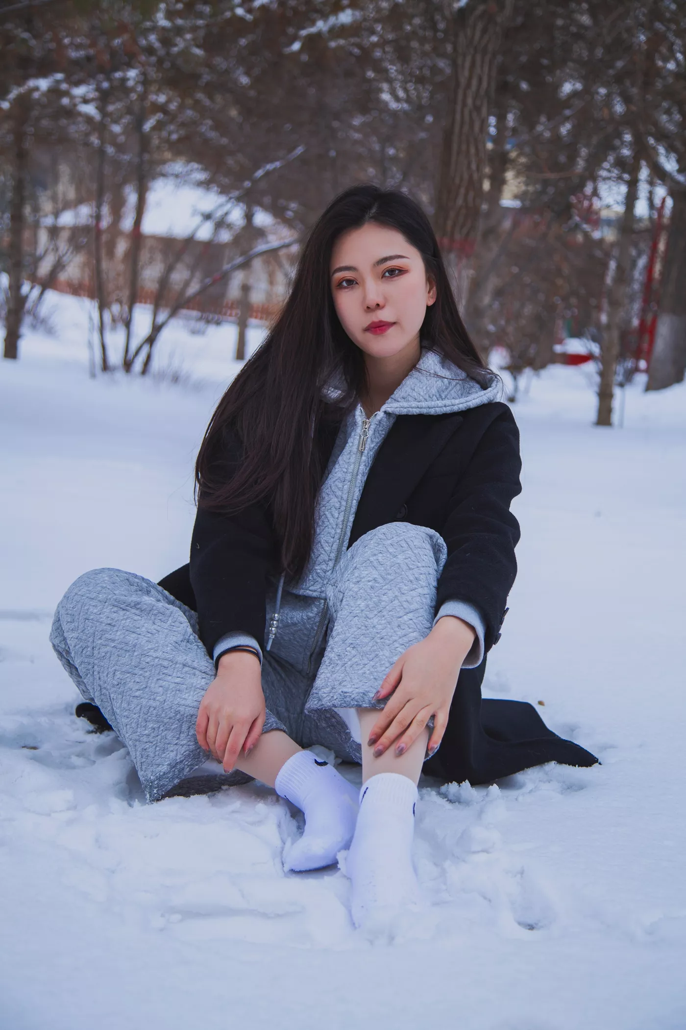 图片[55]-[织梦映像]NO.060 踏雪无痕-首次雪景拍摄，天寒地冻[200P] – 速更版-美库